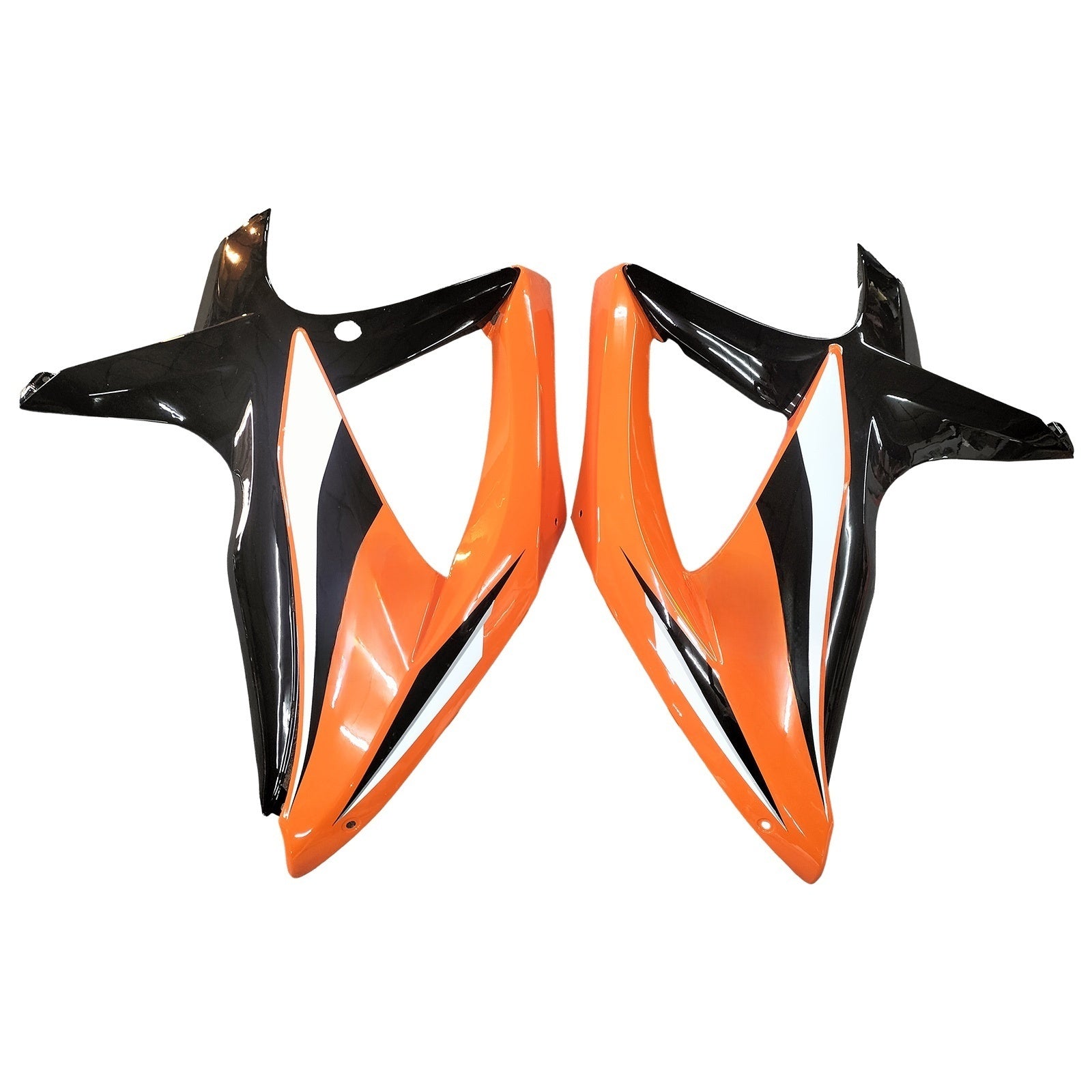 Amotopart 2008-2010 Suzuki GSXR600/750 Fairing Orange&Black Kit