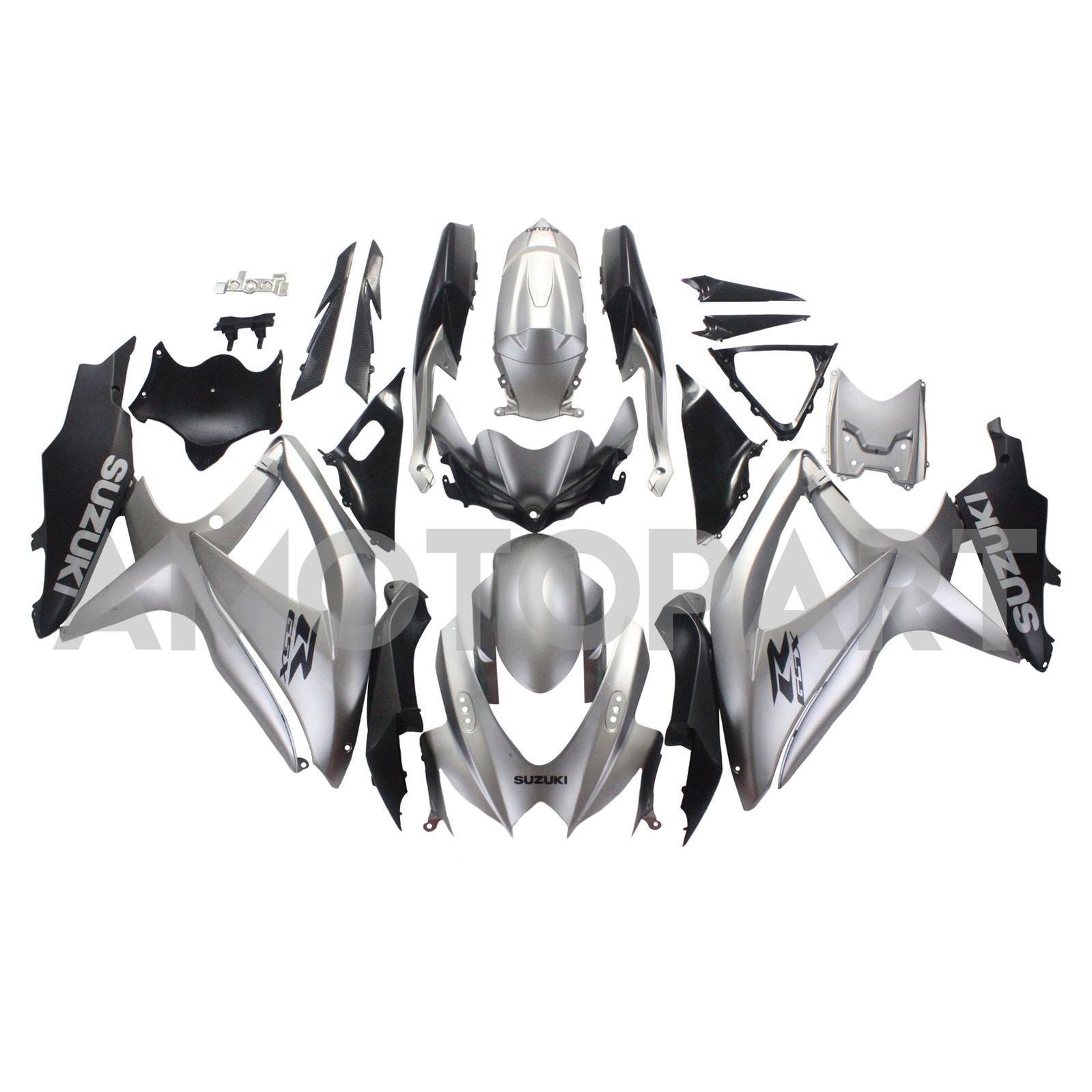 Amotopart 2008-2010 Suzuki GSXR 600/750 Collection de kit de carénage deux