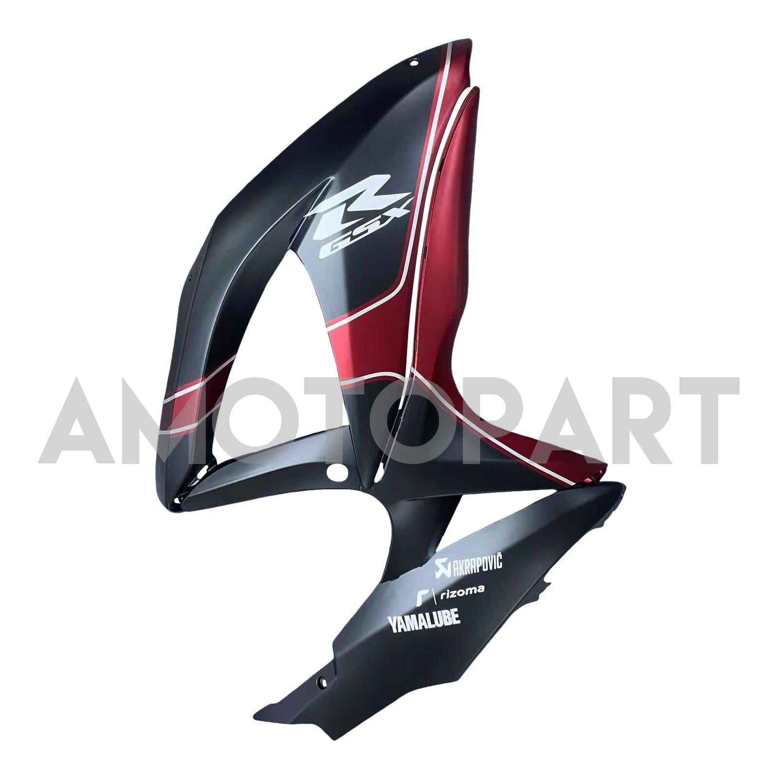 Amotopart 2008–2010 Suzuki GSXR 600/750 K8, mattrot&Schwarzes Verkleidungskit