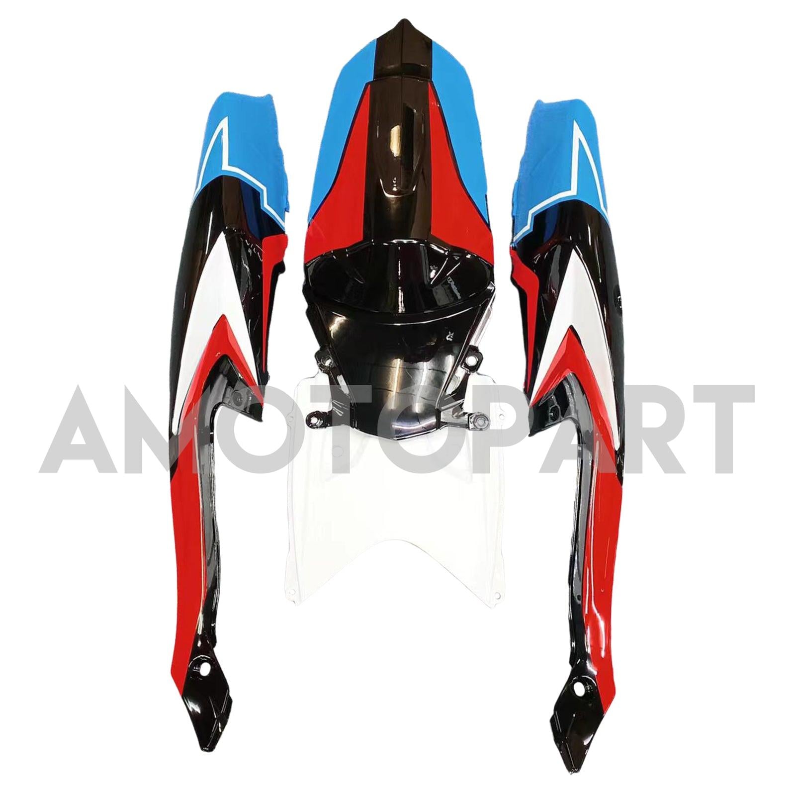 Amotopart 2008-2010 スズキ GSXR 600/750 K8 ブルー&レッド フェアリングキット
