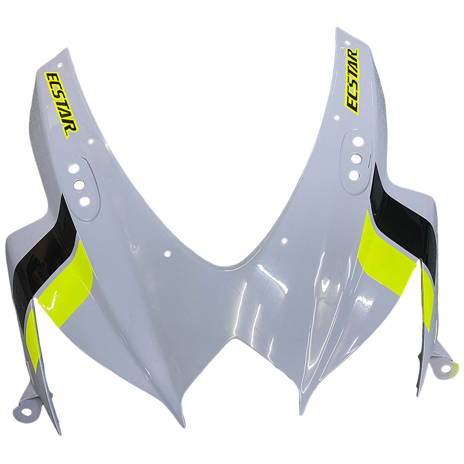 Amotopart 2008-2010 Suzuki GSXR 600/750 K8 Gray & Yellow Fairing Kit