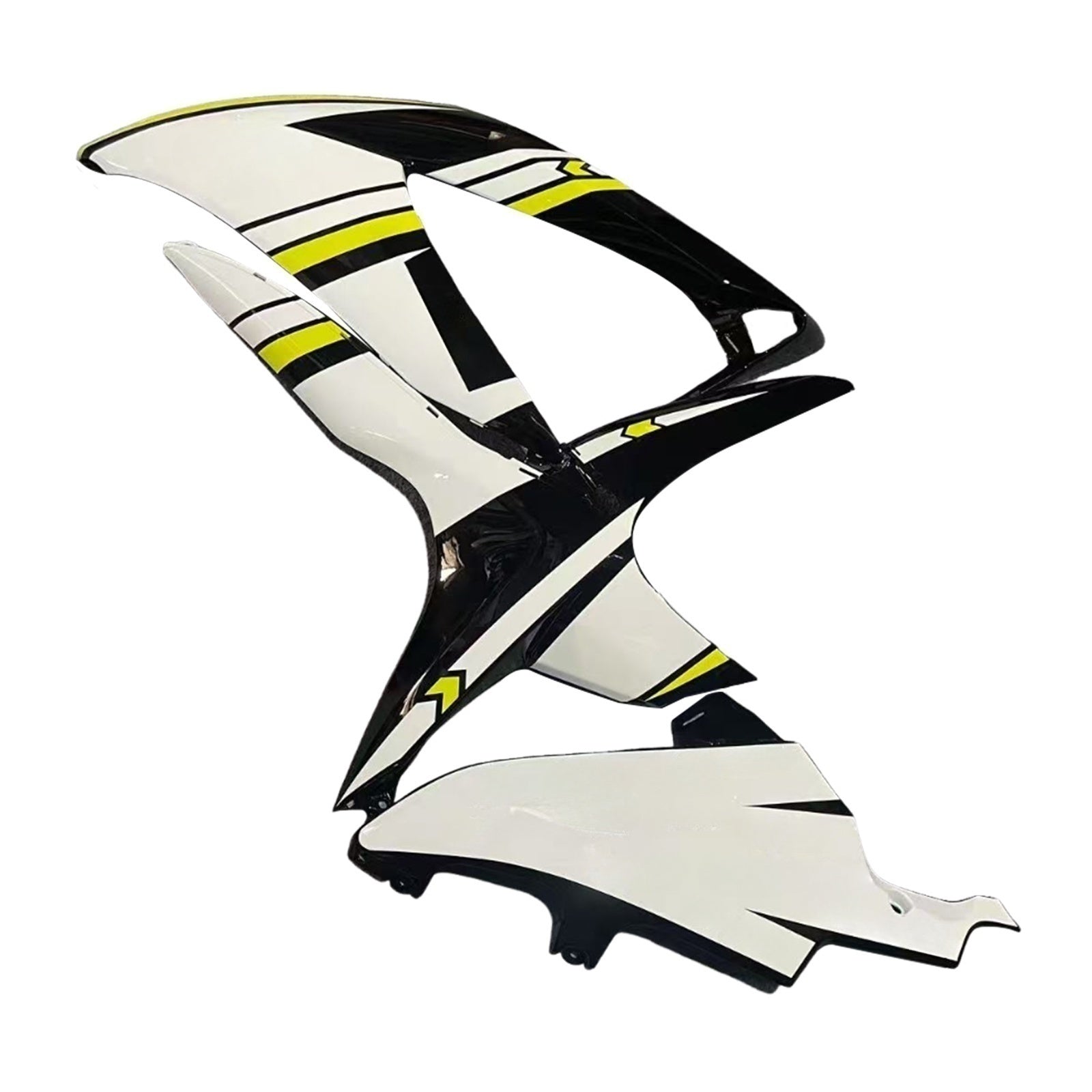 Amotopart 2008-2010 Suzuki GSXR 600/750 K8 Black & Yellow Fairing Kit