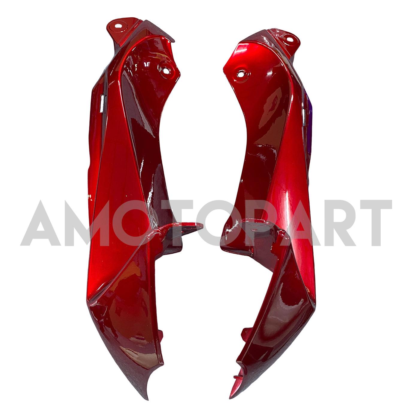 Amotopart 2008–2010 K8 GSXR 600/750 Suzuki, Rot&Weißes Verkleidungsset