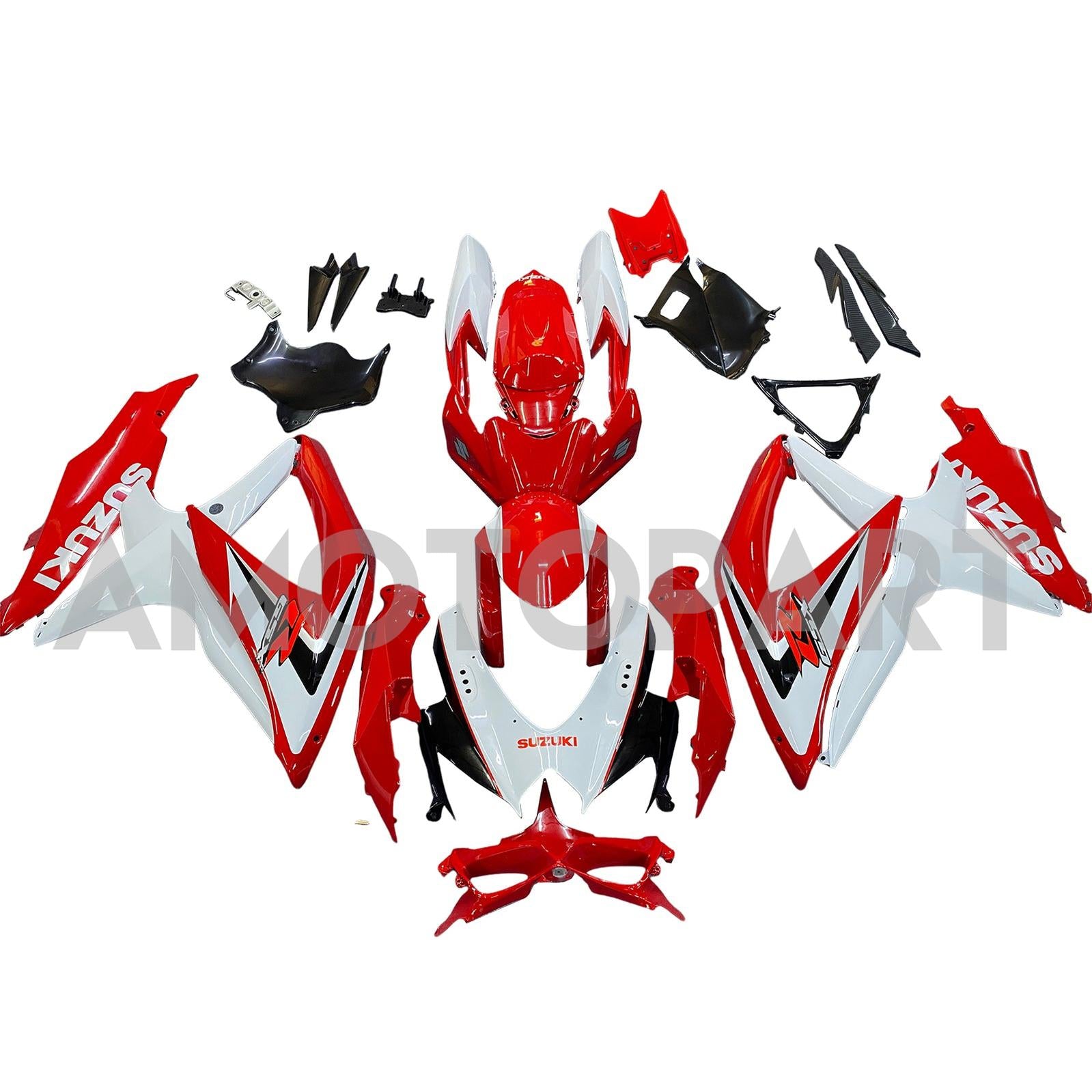 Amotopart 2008-2010 Suzuki GSXR 600/750 Collection de kit de carénage