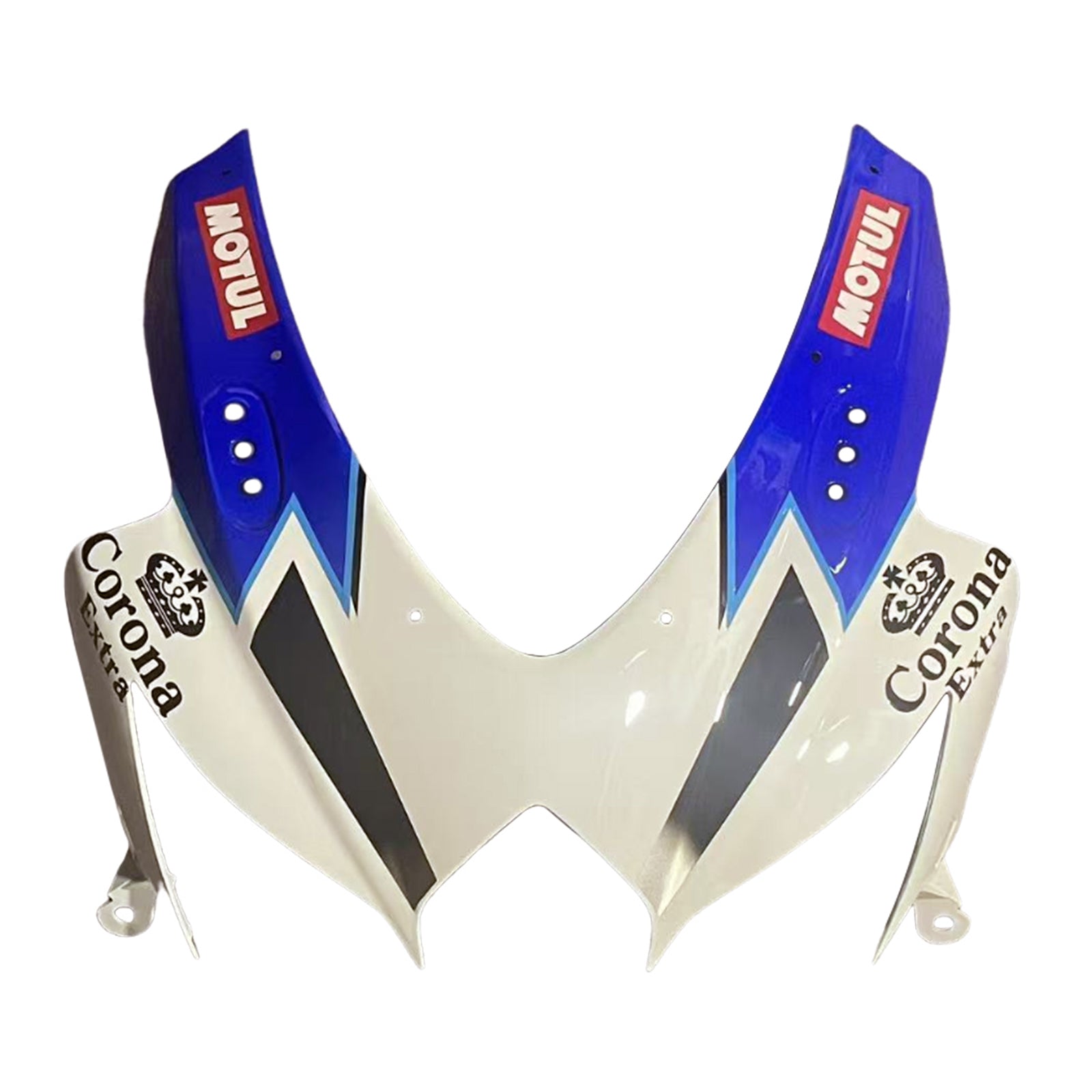 Amotopart 2008-2010 K8 GSXR 600/750 Suzuki Blue&White Style5 Fairing Kit