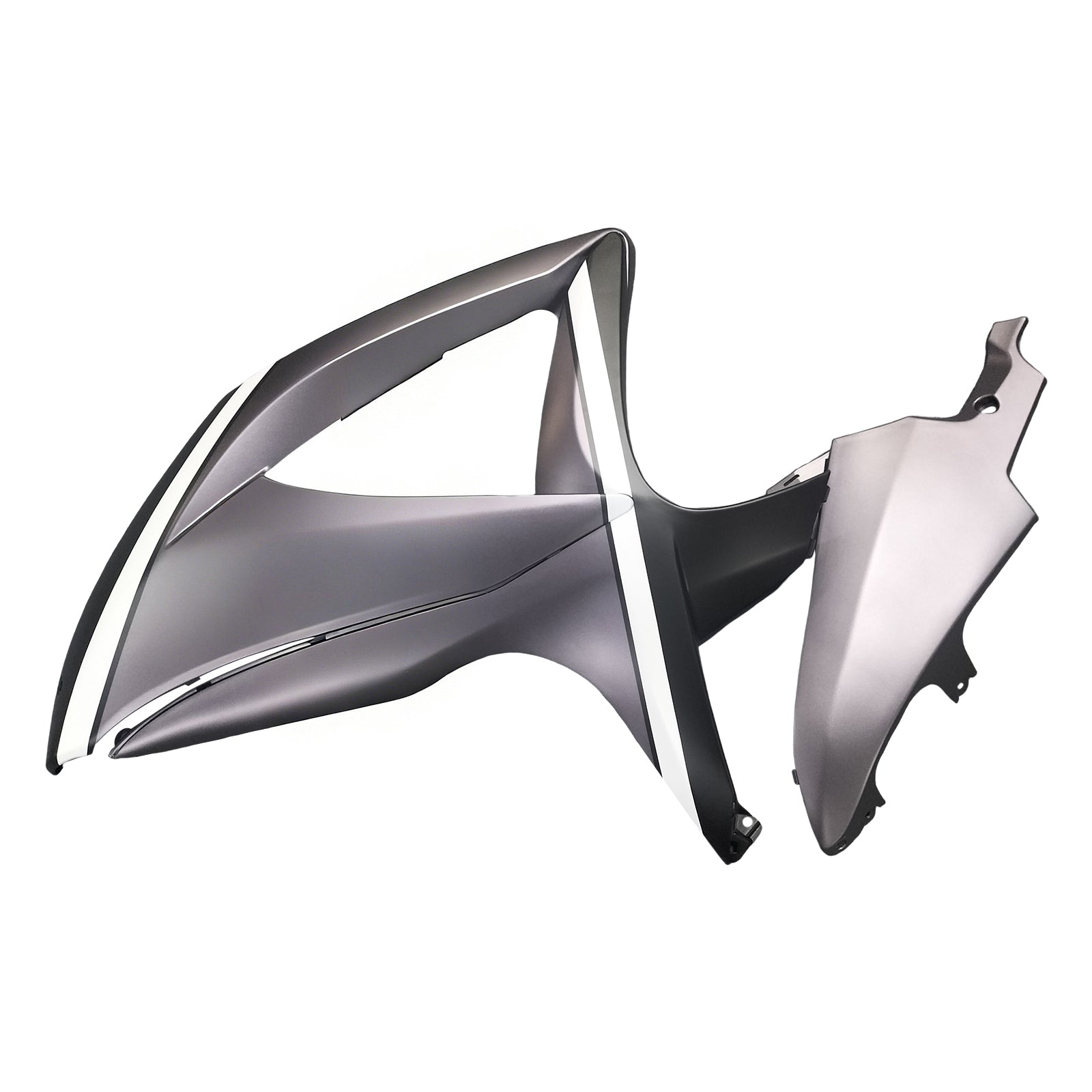 Amotopart 2008-2010 K8 GSXR 600/750 Suzuki Gray & Black Fairing Kit