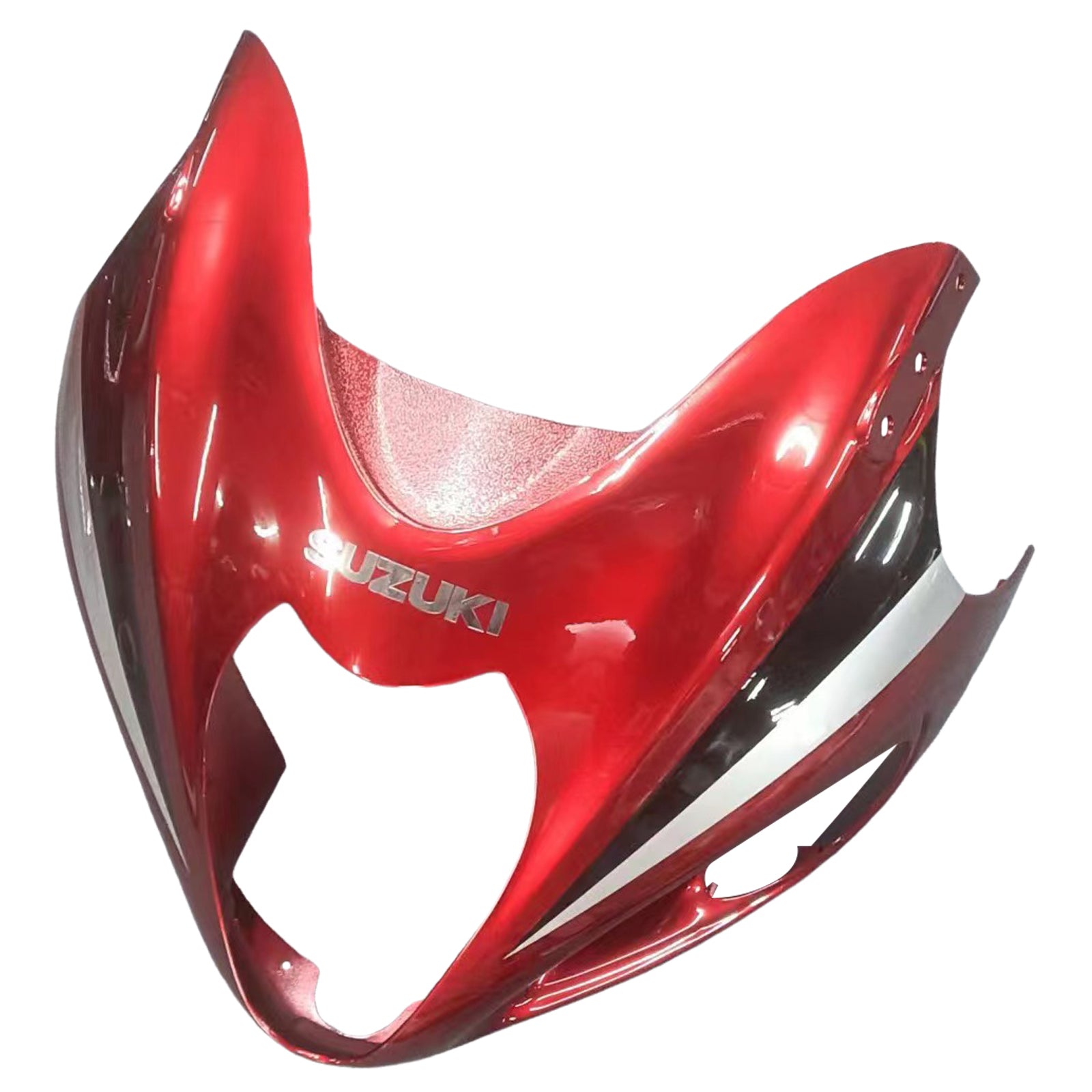 Amotopart Verkleidung für Suzuki Hayabusa GSX1300R (1999–2007) – Schwarz&Rotes Trikot