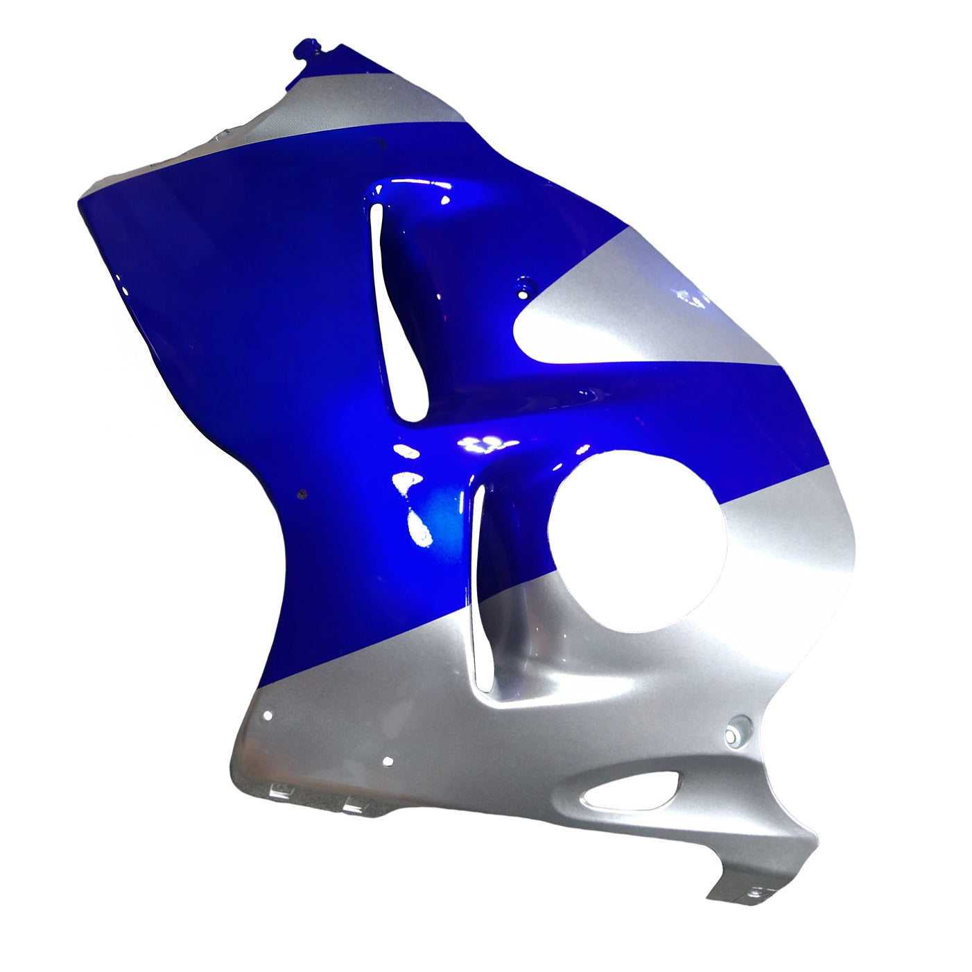 Amotopart スズキ ハヤブサ GSX1300R 1999-2007 フェアリング ブルー&シルバー キット