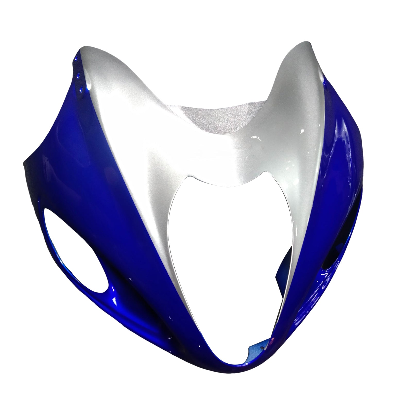 Amotopart スズキ ハヤブサ GSX1300R 1999-2007 フェアリング ブルー&シルバー キット
