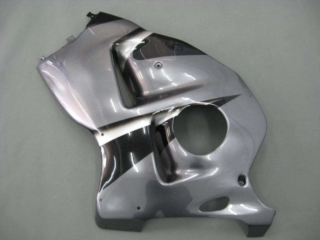 Amotopart Verkleidung Silber 1999-2007 GSX1300R Suzuki&Schwarzer Bausatz