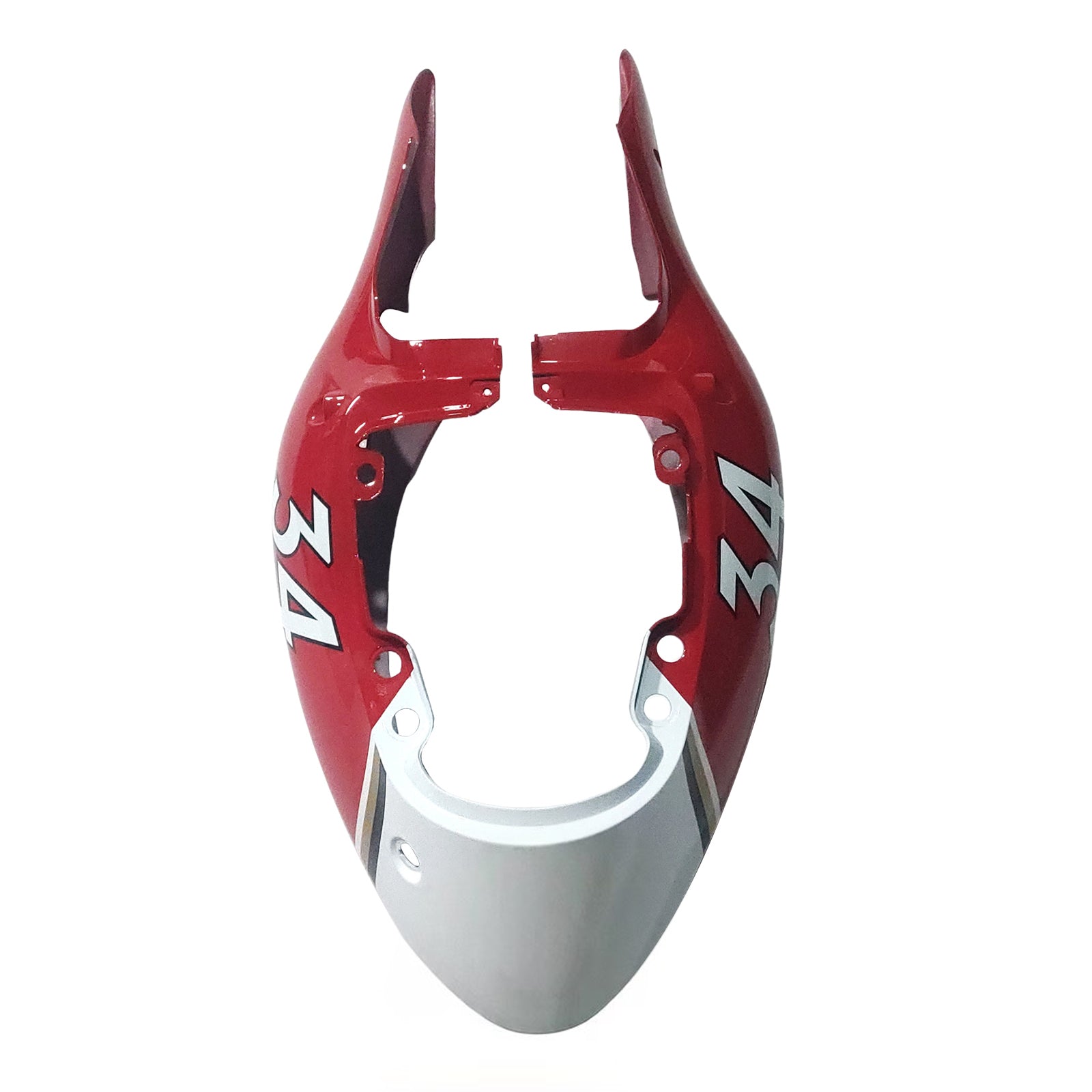 Carenado blanco Amotopart Suzuki Hayabusa GSX1300R 1999-2007&RKit de edición