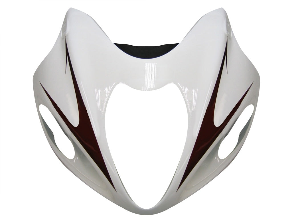 Amotopart Suzuki Hayabusa GSX1300R 1999-2007 Kåbe Multi Hvid&Sleversæt