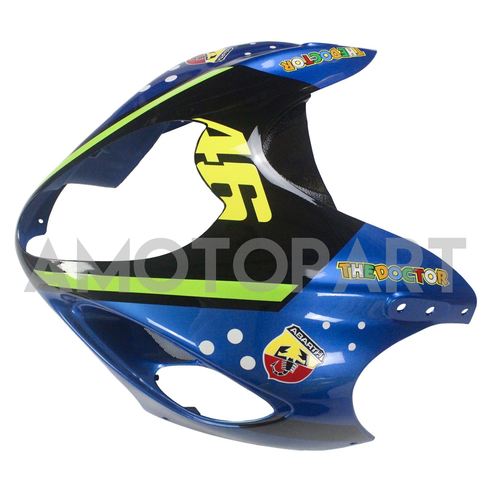 Amotopart 1999-2007 Suzuki Hayabusa GSX1300R Fairing Blue & Green Kit