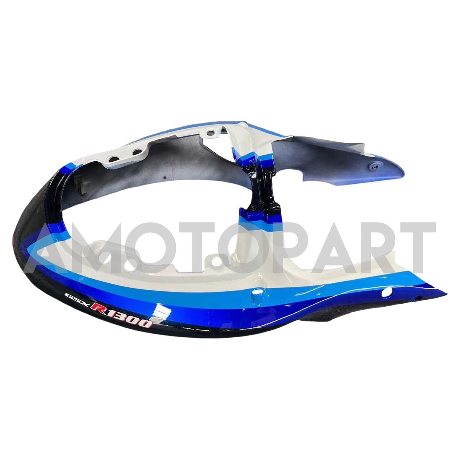 Amotopart 1999-2007 Suzuki Hayabusa GSX1300R Fairing Blue & White Kit