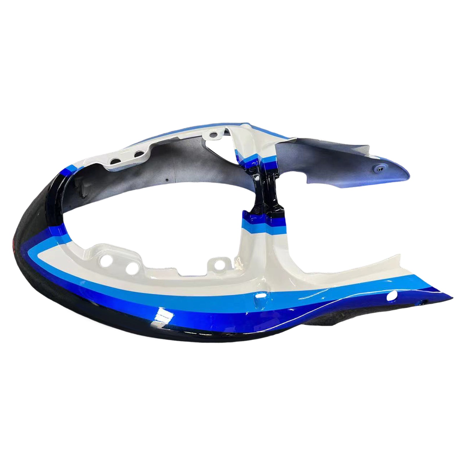 Amotopart 1999-2007 Suzuki Hayabusa GSX1300R Fairing Blue & White Kit