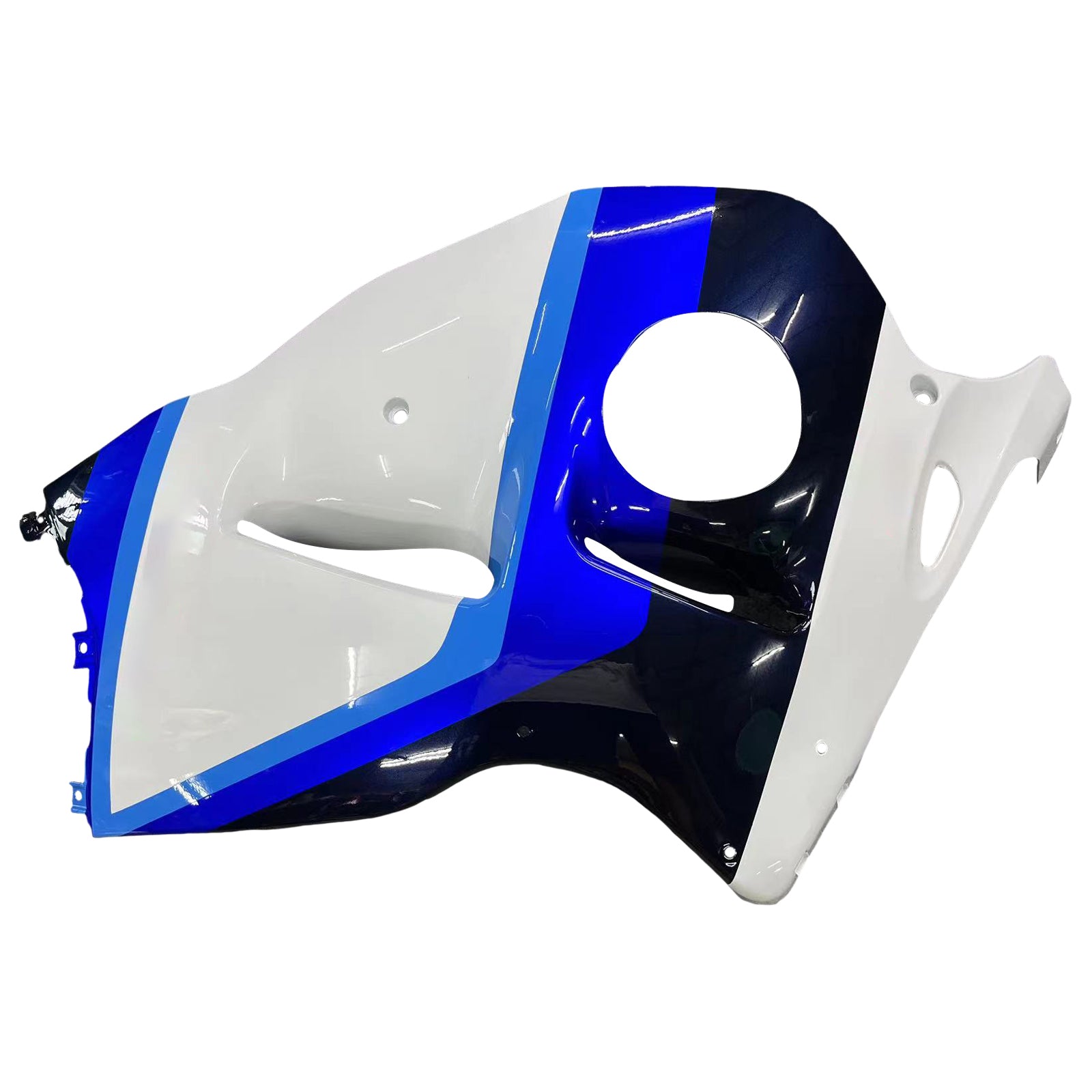 Amotopart 1999-2007 Suzuki Hayabusa GSX1300R Fairing Blue & White Kit