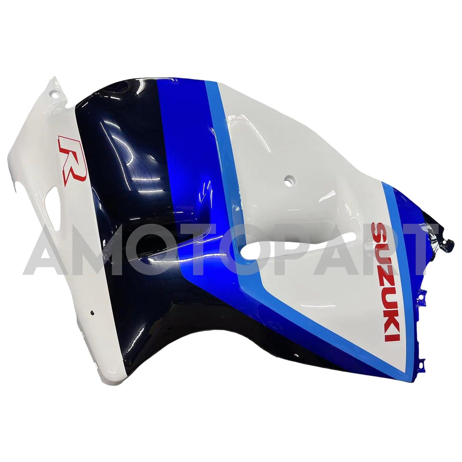 Amotopart 1999-2007 Suzuki Hayabusa GSX1300R Fairing Blue & White Kit