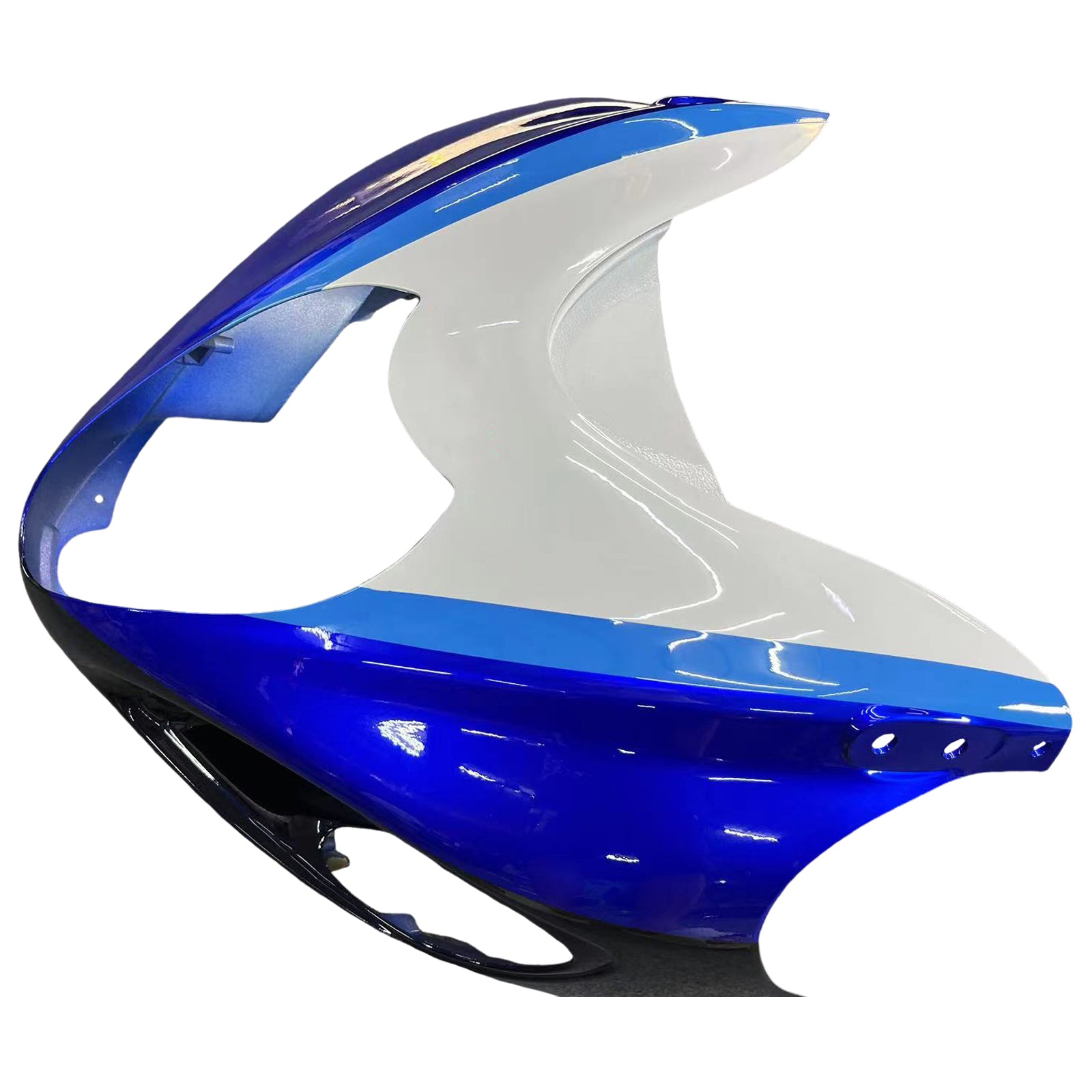 Amotopart 1999-2007 Suzuki Hayabusa GSX1300R Fairing Blue & White Kit
