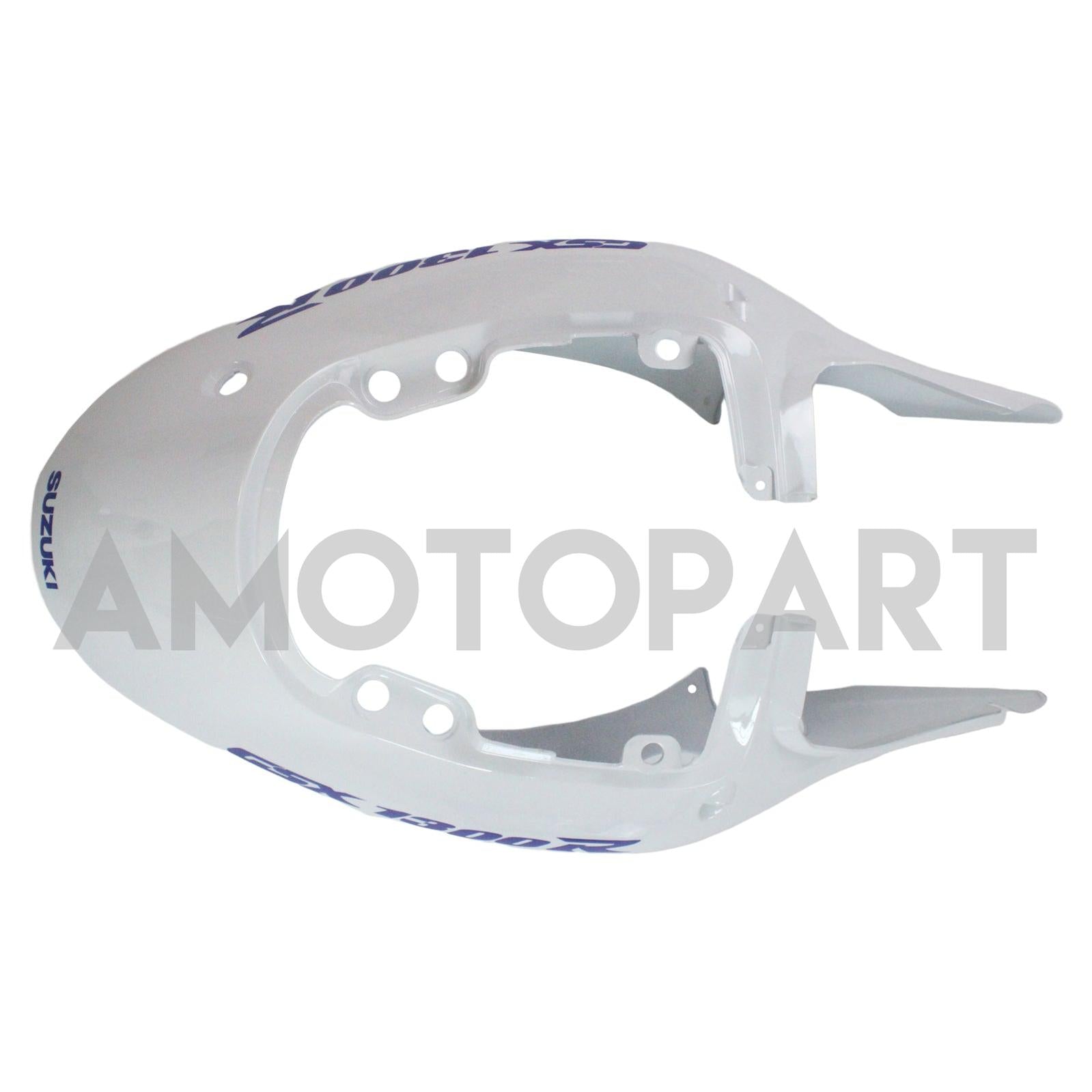 Amotopart 1999-2007 Suzuki Hayabusa GSX1300R Fairing White & Blue Kit