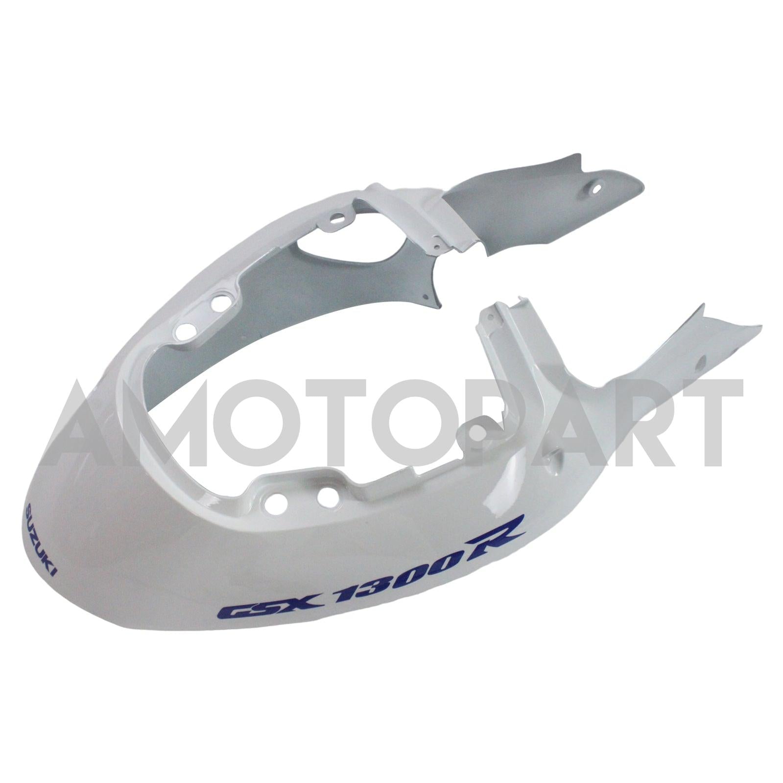 Amotopart 1999-2007 Suzuki Hayabusa GSX1300R Fairing White & Blue Kit