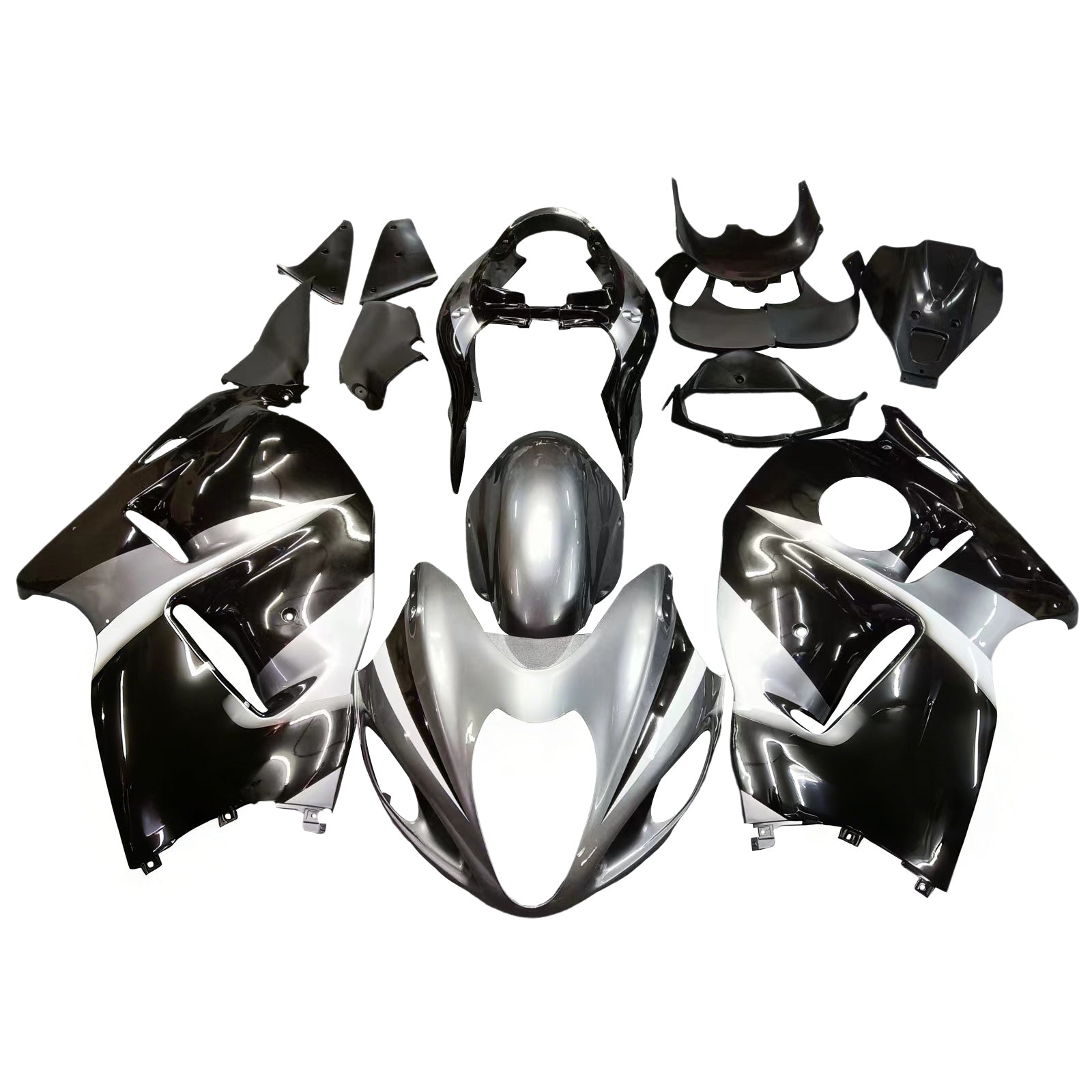 Amotopart 1999-2007 Suzuki Hayabusa GSX1300R FAIRING GREAD & BLACK KIT