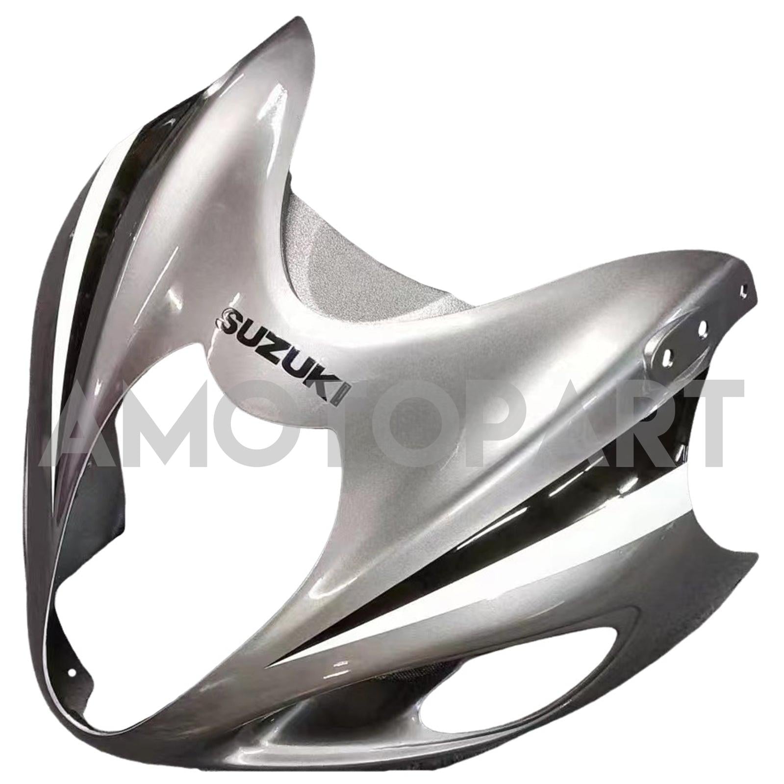 Amotopart 1999–2007 Suzuki Hayabusa GSX1300R Verkleidung, Grau&Schwarzes Kit
