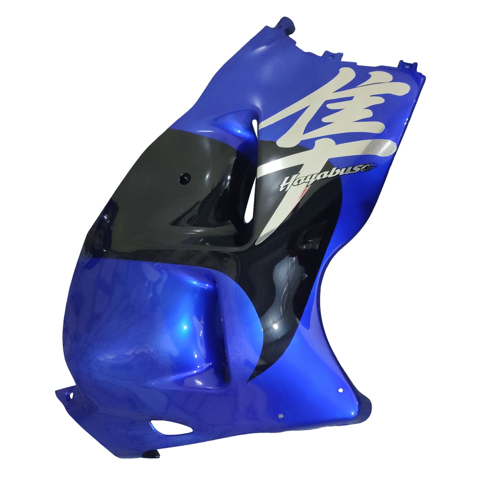 Amotopart 1999-2007 Suzuki Hayabusa GSX1300R Blau&Schwarzes Style2 Verkleidungsset