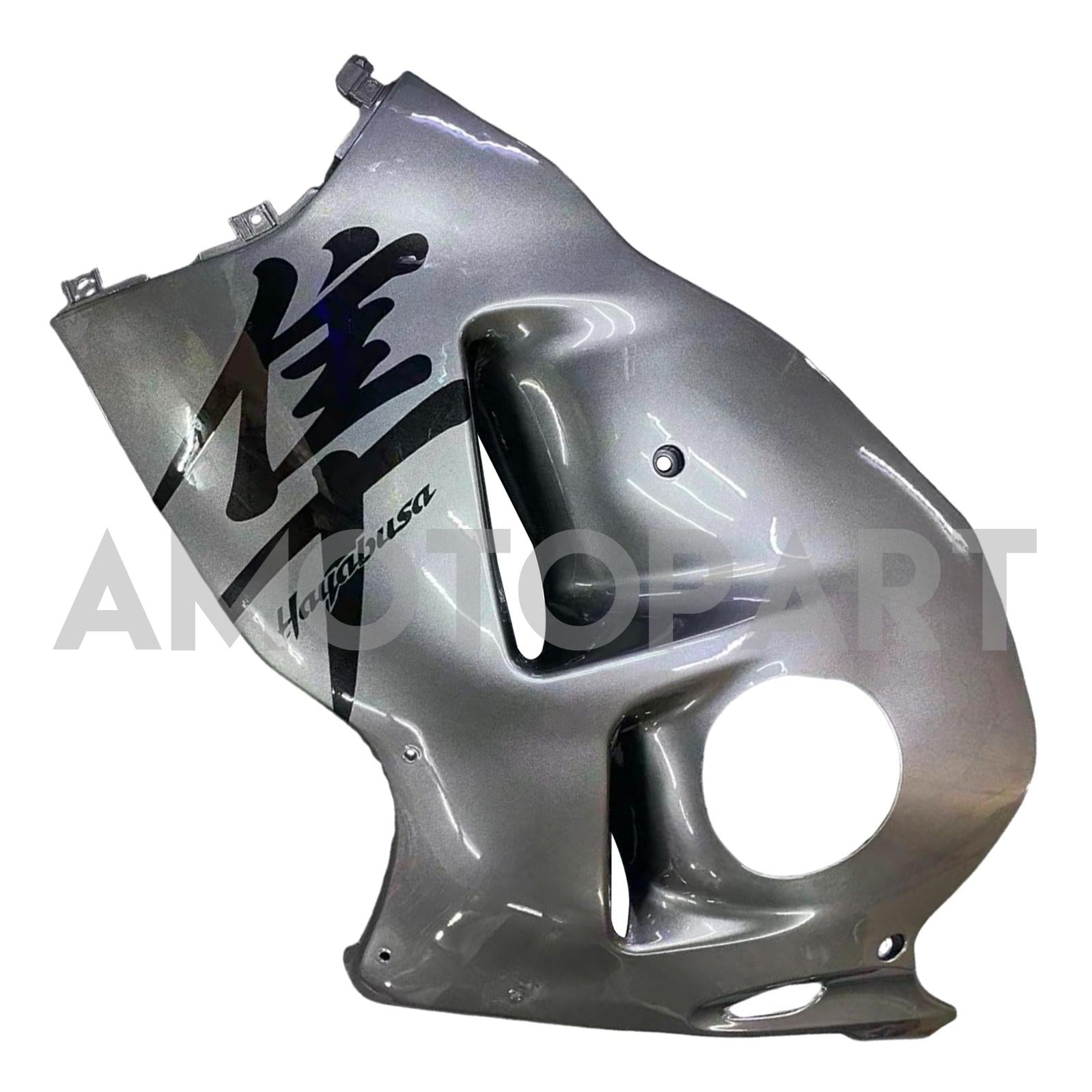 Amotopart 1999–2007 Suzuki Hayabusa GSX1300R Mattschwarzes Verkleidungsset