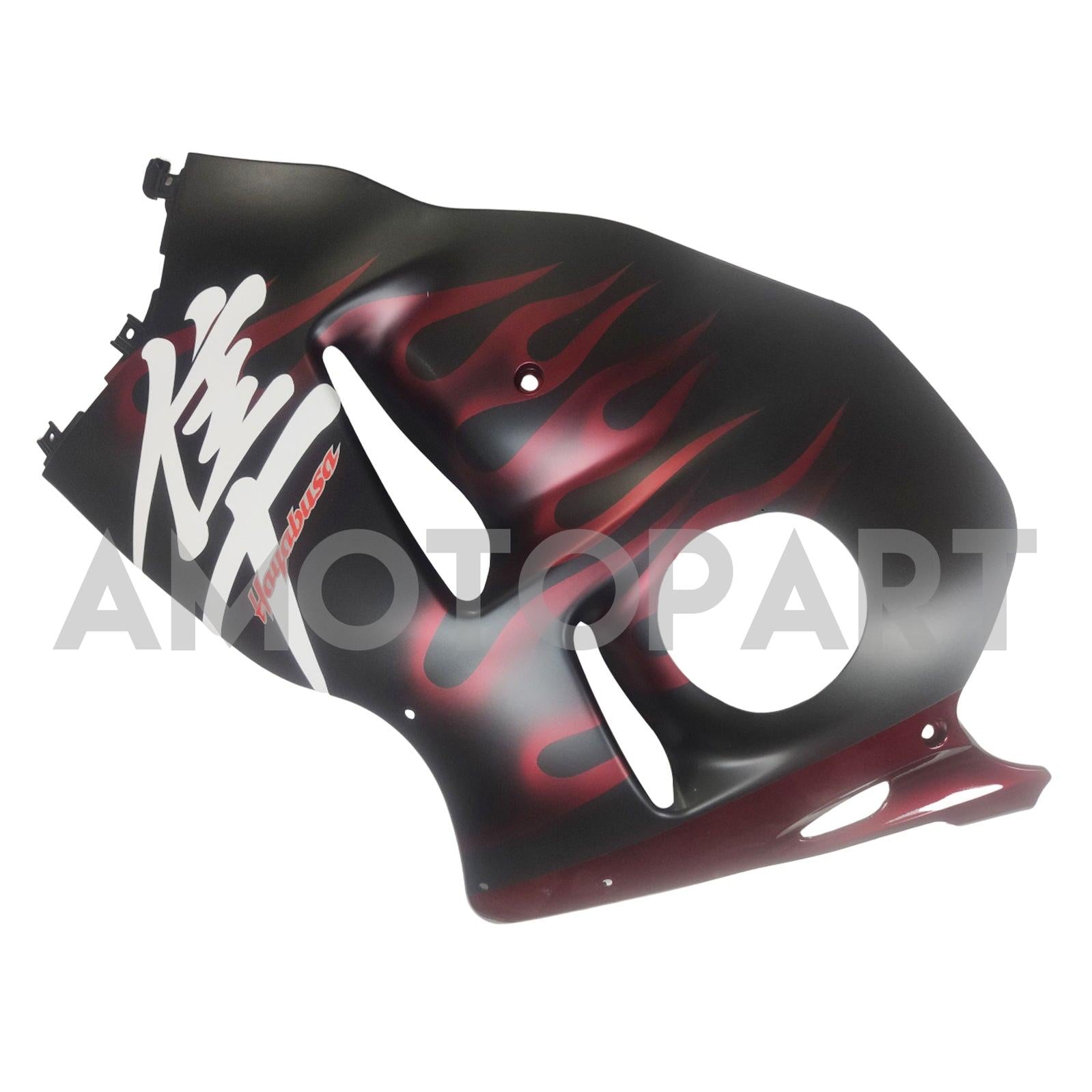 Amotopart 1999-2007 Suzuki GSX1300R Fairing Red&Black Kit