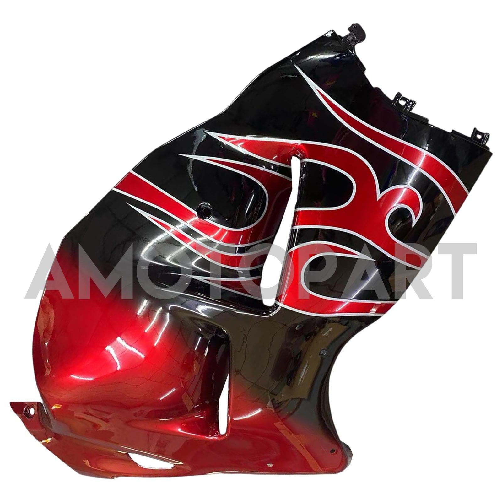 Amotopart 1999-2007 Suzuki Hayabusa GSX1300R Red & Black Style3 Fairing Kit