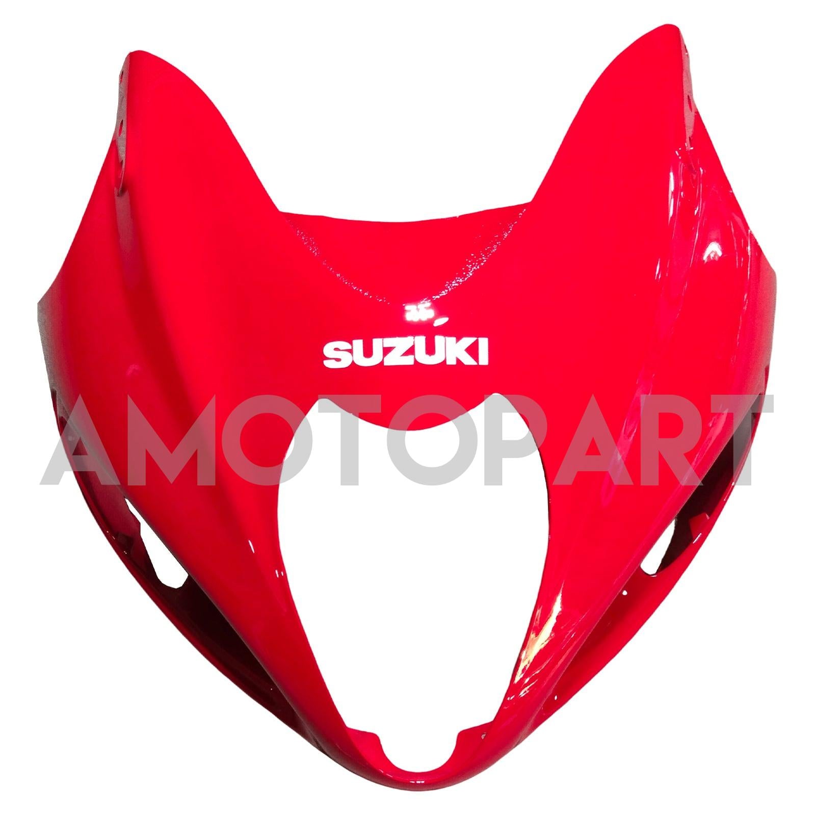 Amotopart 1999-2007 Suzuki Hayabusa GSX1300R Gloss Red&Black Style1 Fairing Kit