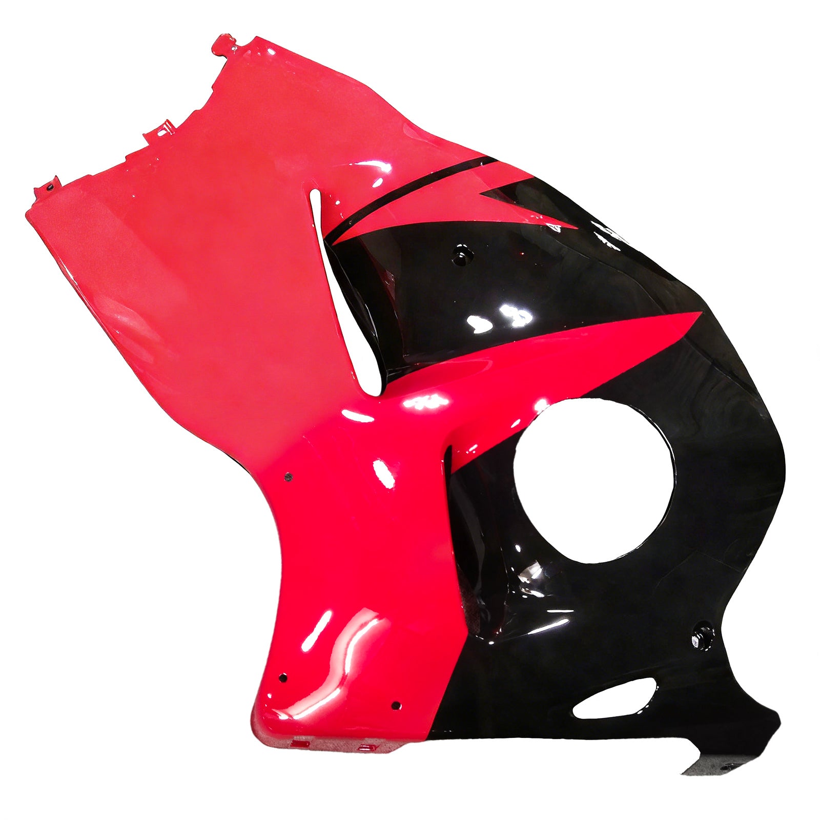 Amotopart 1999-2007 Suzuki Hayabusa GSX1300R Glanzrot&Schwarzes Style1 Verkleidungsset