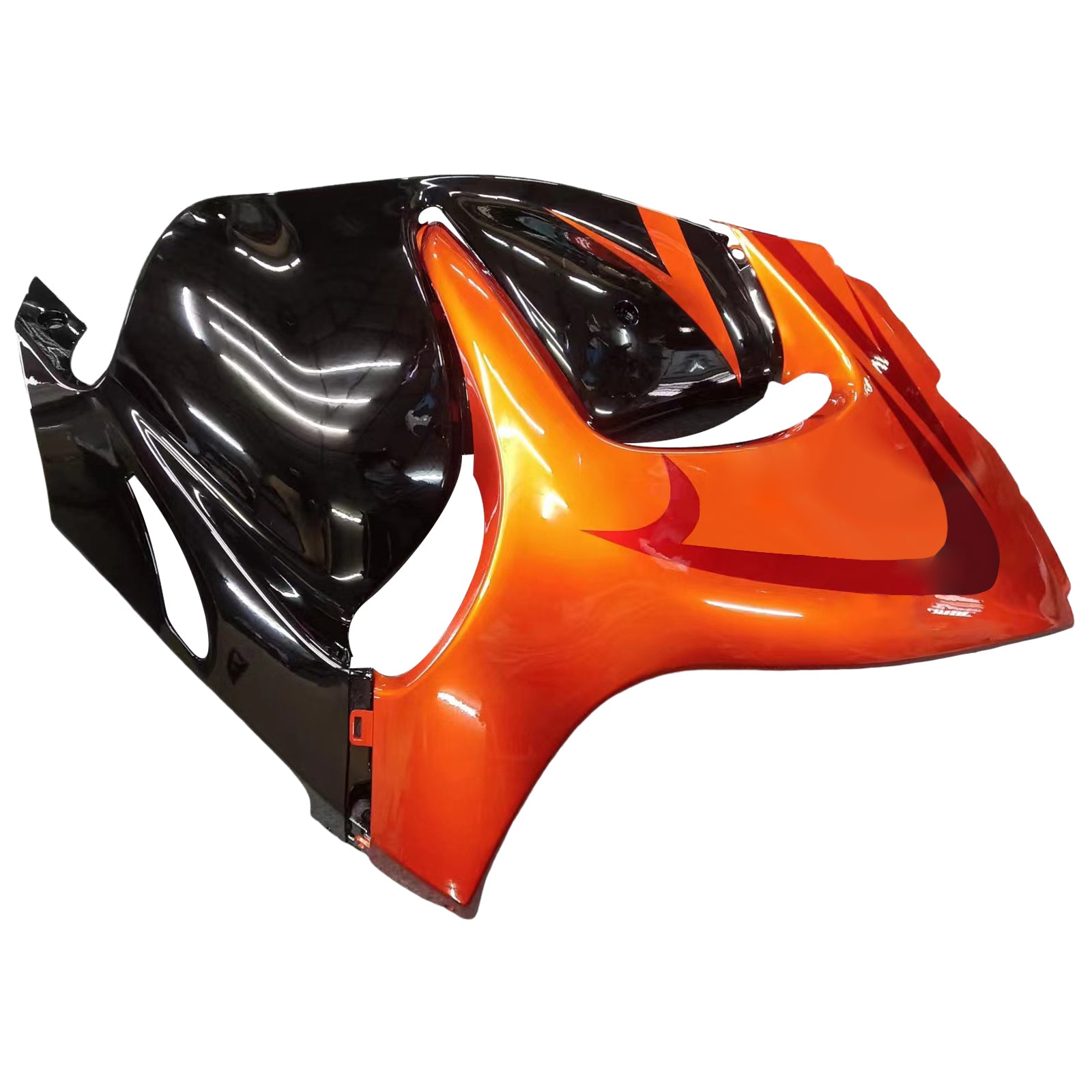 Amotopart 2008-2020 Suzuki Hayabusa GSX1300R GLOSS ORANGE & BLACK FAILING KIT