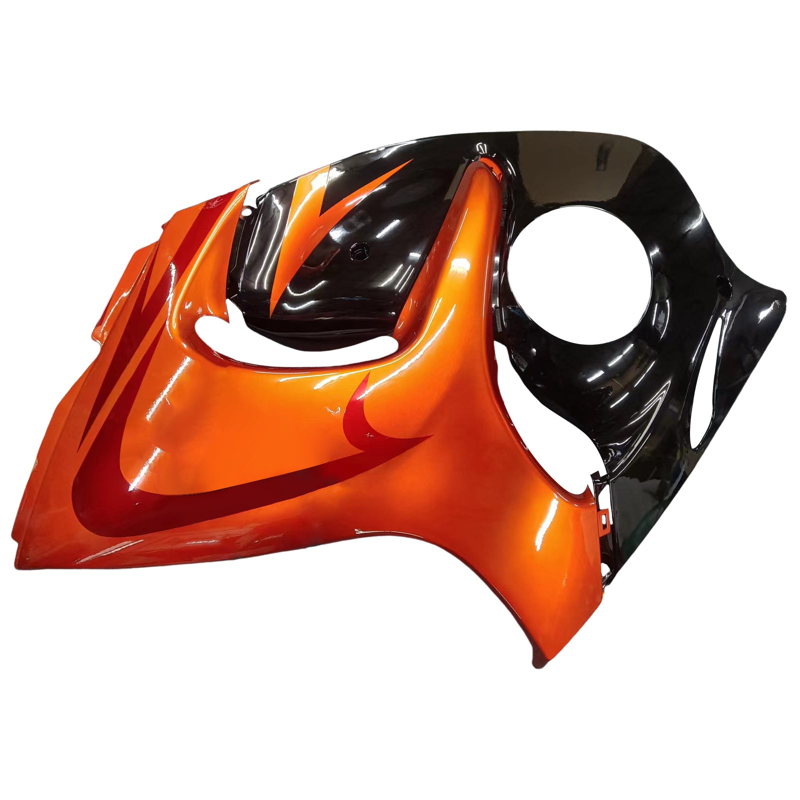 Amotopart 2008-2020 Suzuki Hayabusa GSX1300R GLOSS ORANGE & BLACK FAILING KIT
