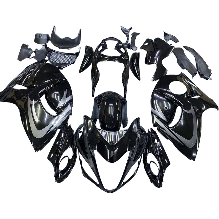 Amotopart 2008-2020 Suzuki Hayabusa GSX1300R Gloss Black Fairing Kit