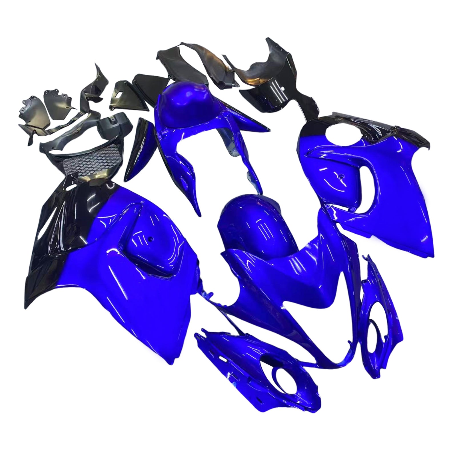 Amotopart 2008–2020 Suzuki Hayabusa GSX1300R Blue Style1 Verkleidungsset