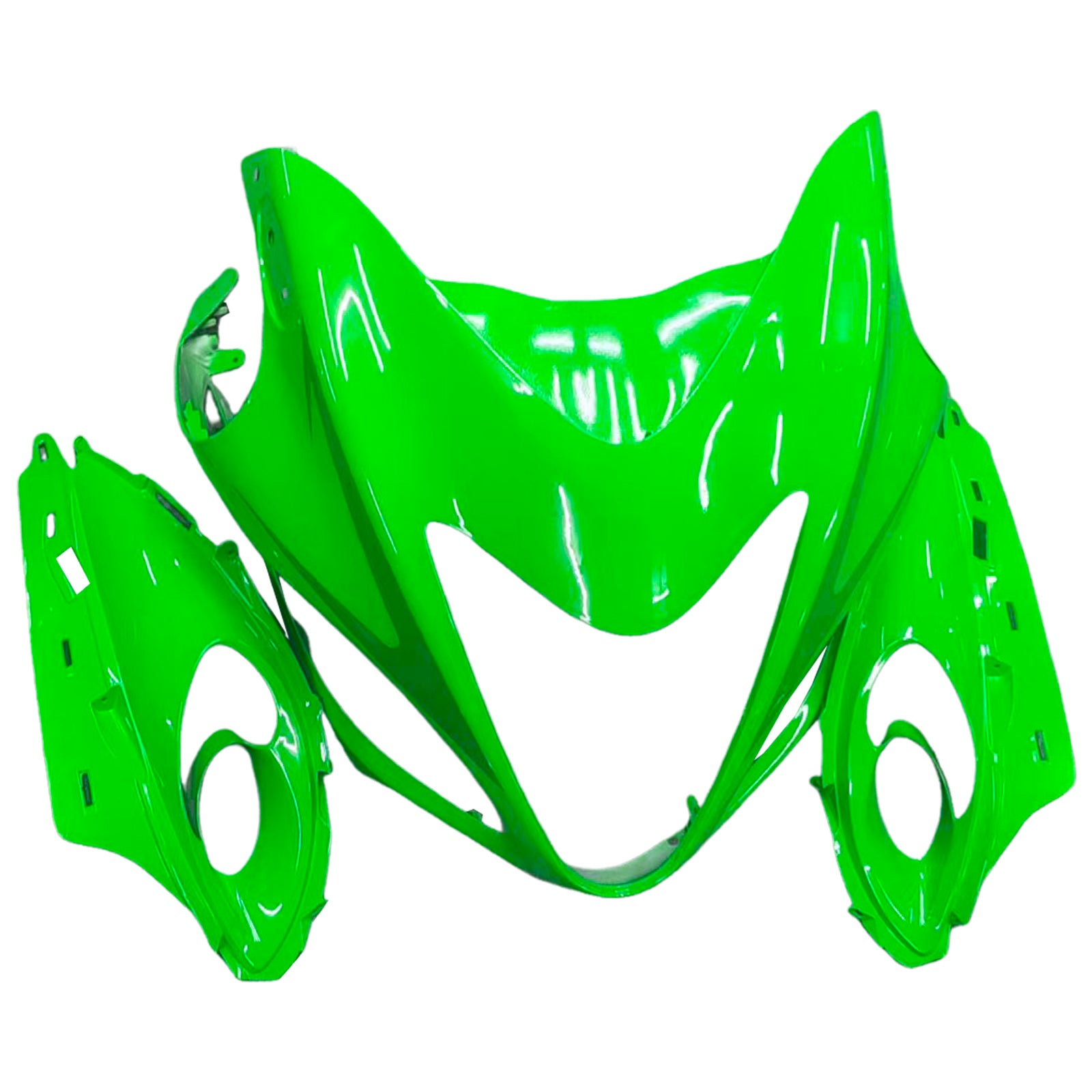 Amotopart 2008–2020 GSX1300R Hayabusa Suzuki Grün&Schwarzes Verkleidungskit