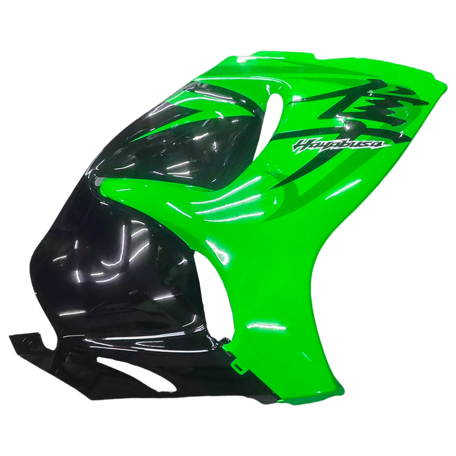 Amotopart 2008–2020 GSX1300R Hayabusa Suzuki Grün&Schwarzes Verkleidungskit