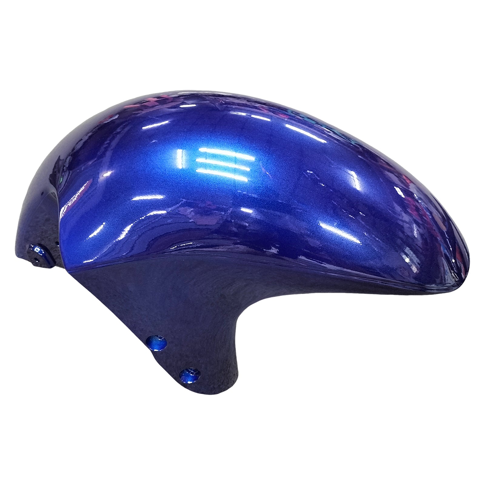 Amotopart 2008-2020 GSX1300R HAYABUSA SUZUKI Bleu foncé avec un carénage de logo or