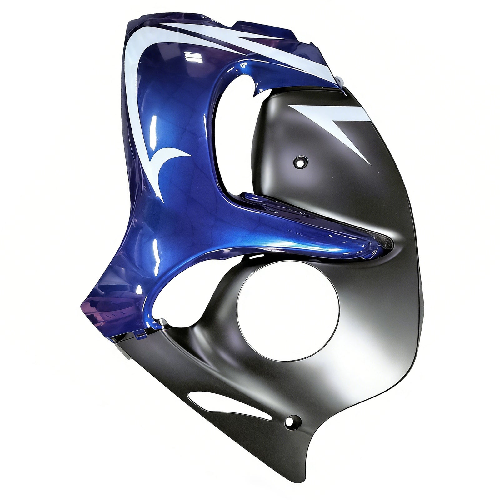 Amotopart 2008-2020 GSX1300R HAYABUSA SUZUKI Bleu foncé avec un carénage de logo or