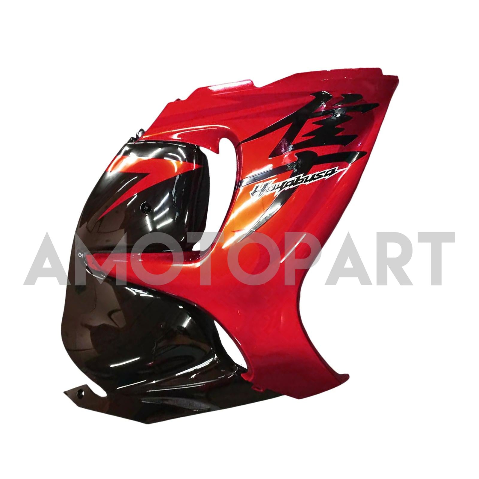 Amotopart 2008-2020 GSX1300R Hayabusa Suzuki Gloss Red&Black Fairing Kit