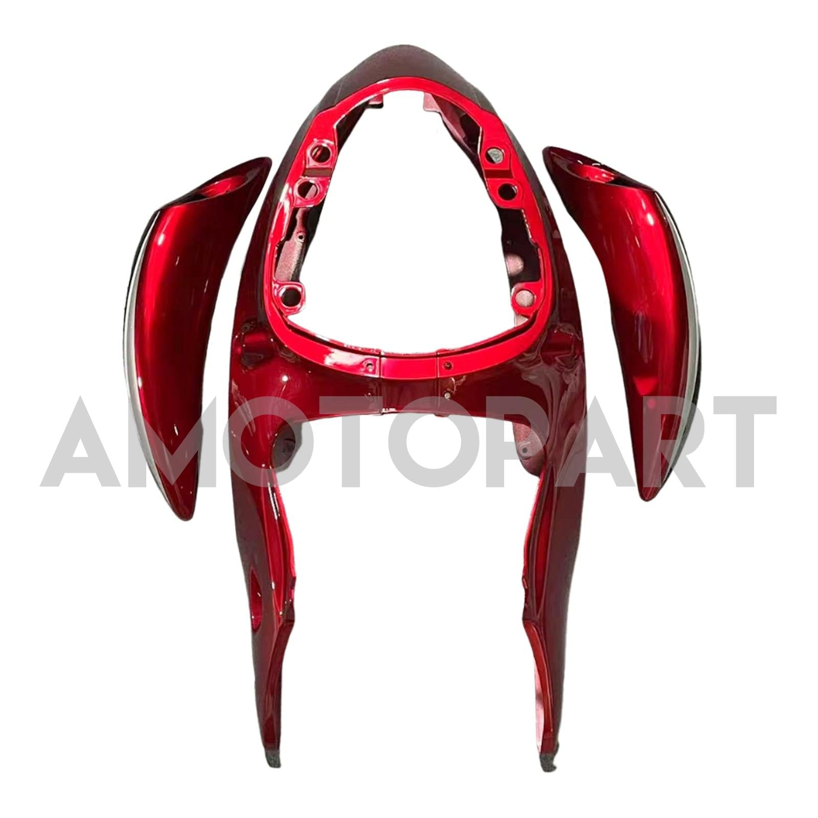 Amotopart 2008-2020 GSX1300R Hayabusa Suzuki Dark Red Fairing Kit