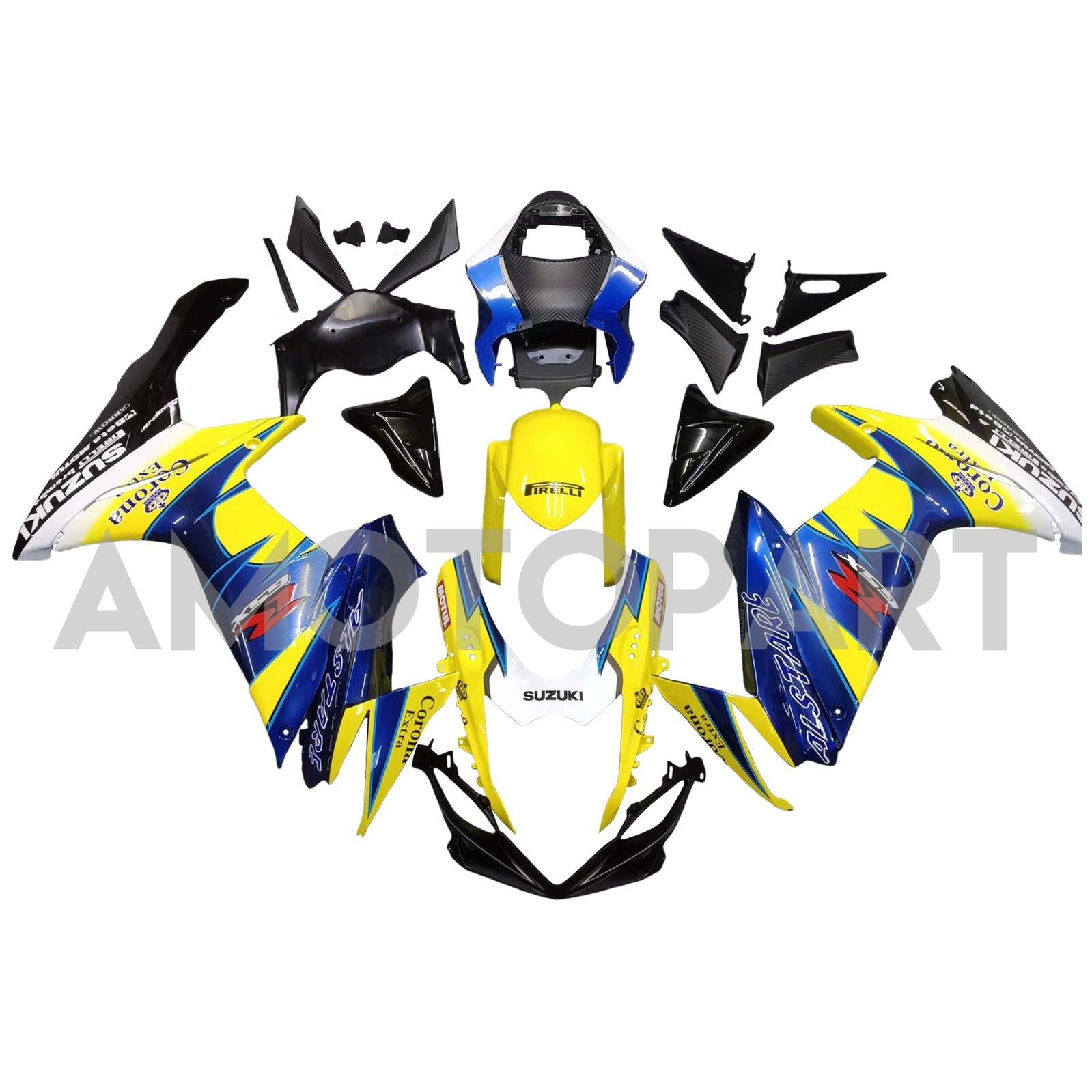 Amotopart 2011-2025 Suzuki GSXR 600/750 Fairing Kit Collection Two