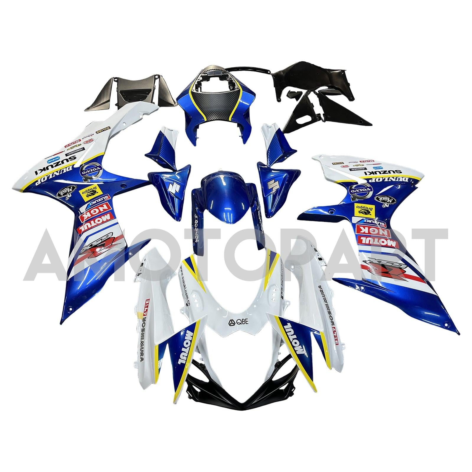 Amotopart 2011-2025 Suzuki GSXR 600/750 Fairing Kit Collection One