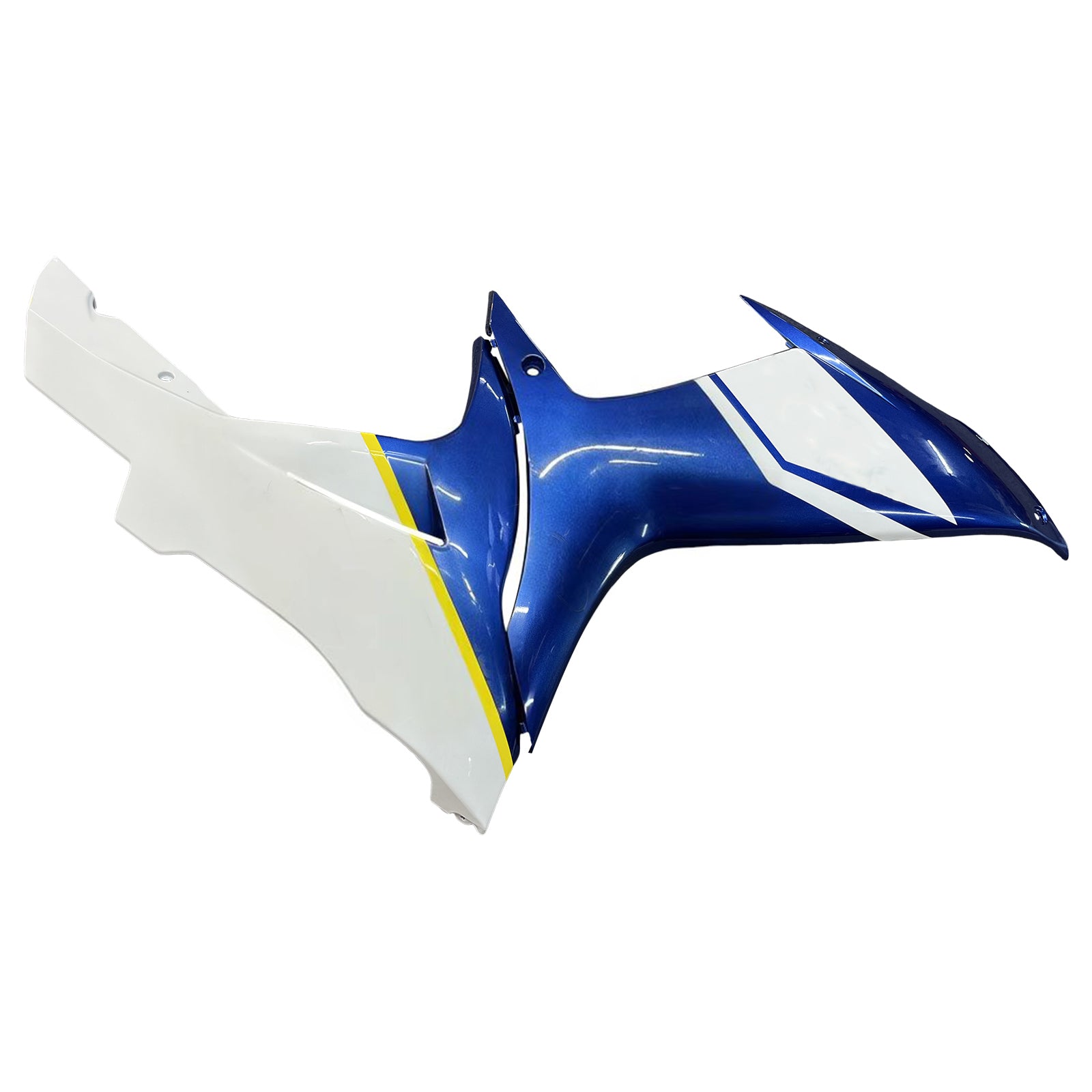 Amotopart 2011-2025 GSXR 600/750 Suzuki Blue&White Fairing Kit