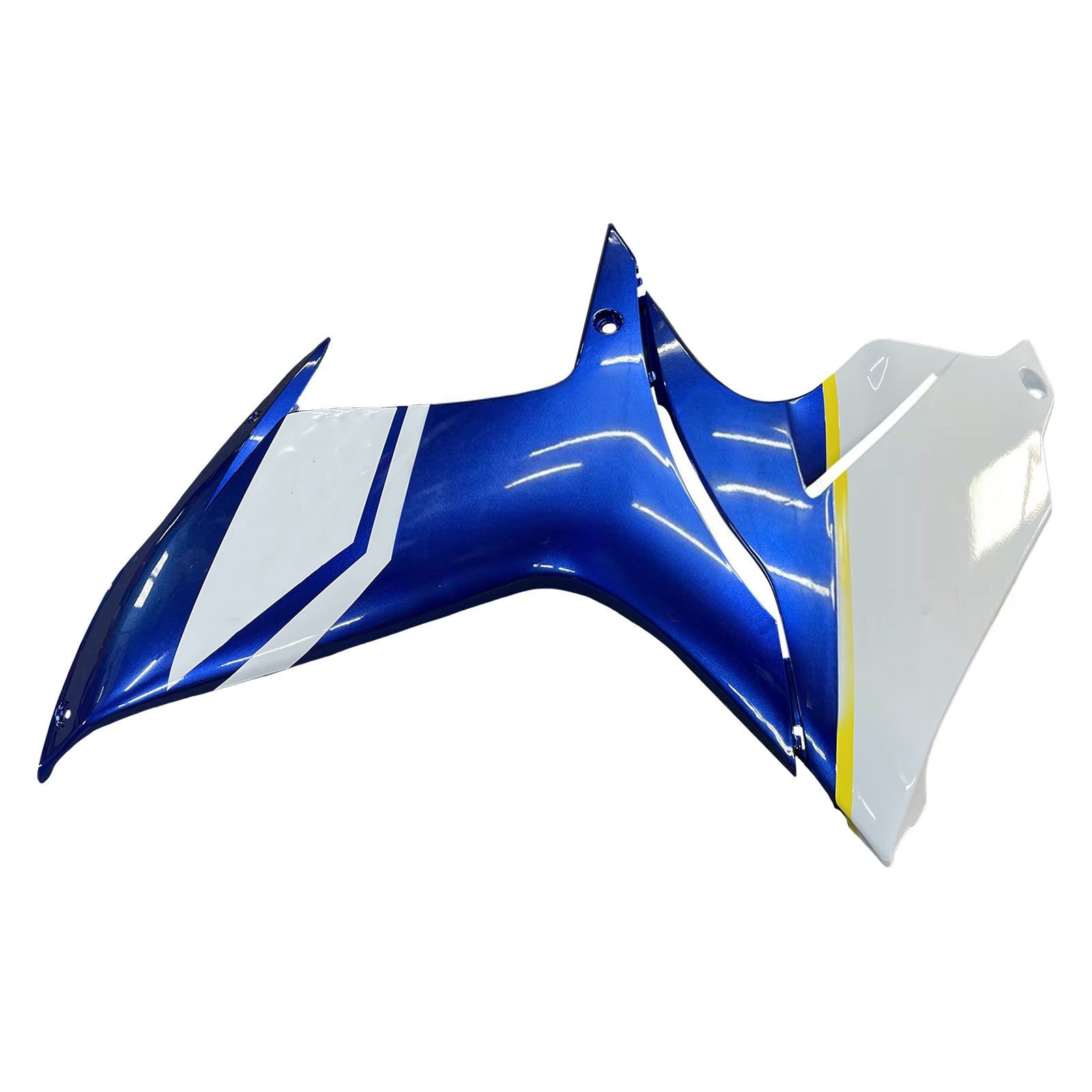 Amotopart 2011-2025 GSXR 600/750 Suzuki Blue&White Fairing Kit