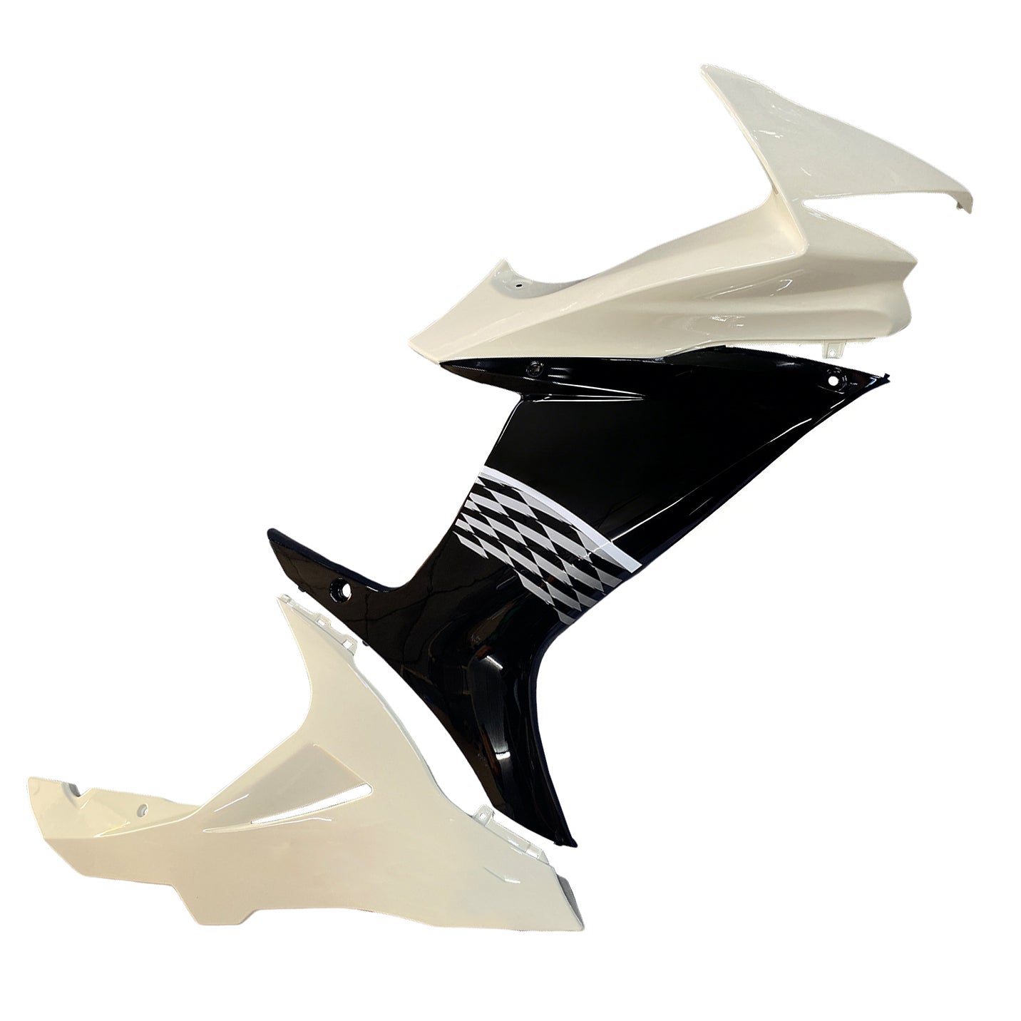 Amotopart Suzuki 2011-2025 GSXR 600/750 Witte kuipkit