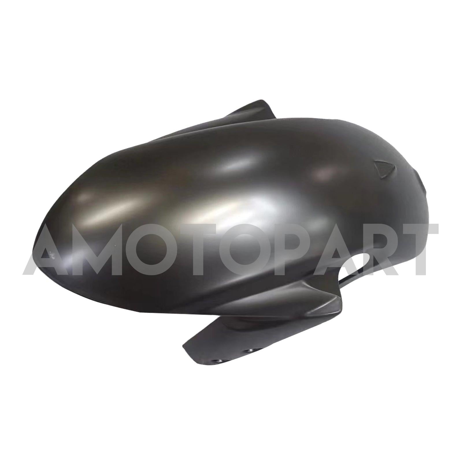Amotopart 2011-2025 GSXR 600/750 Suzuki Matt&Gloss Black with Red Accents Fairing Kit