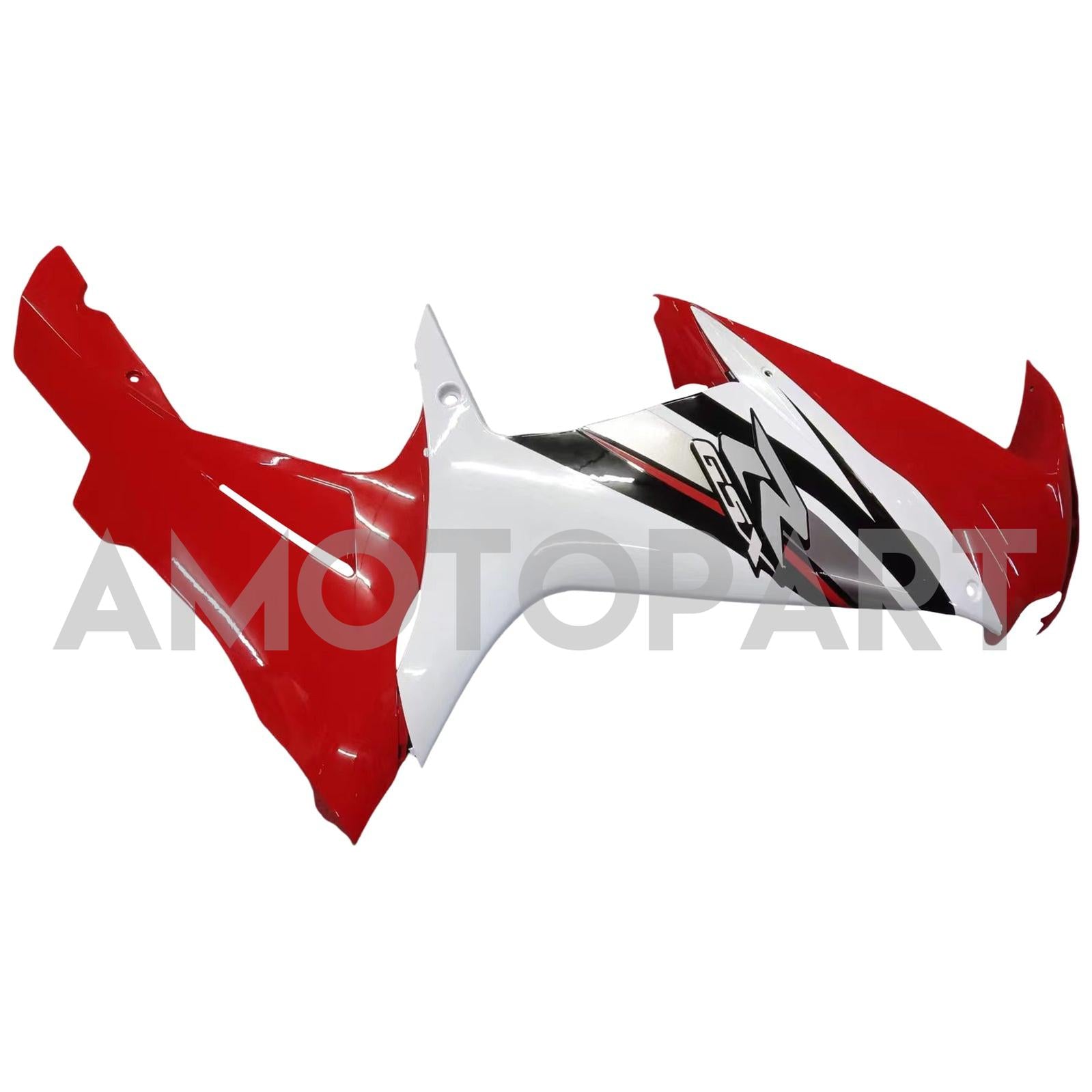 Amotopart 2011-2025 Suzuki GSXR 600/750 Fairing Black&Red Kit