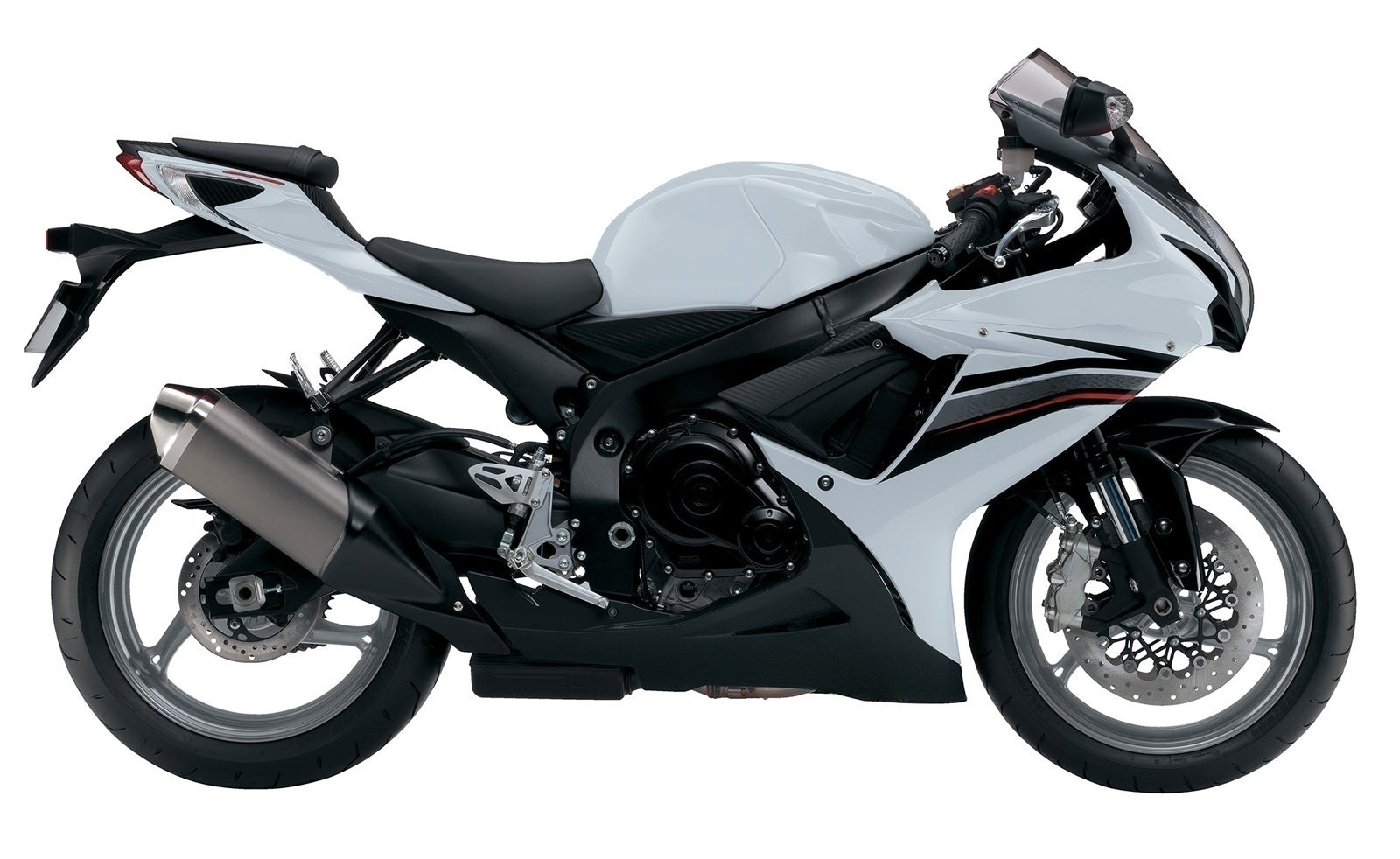 Amotopart 2011-2026 Suzuki GSXR 600/750 White Fairing Kit
